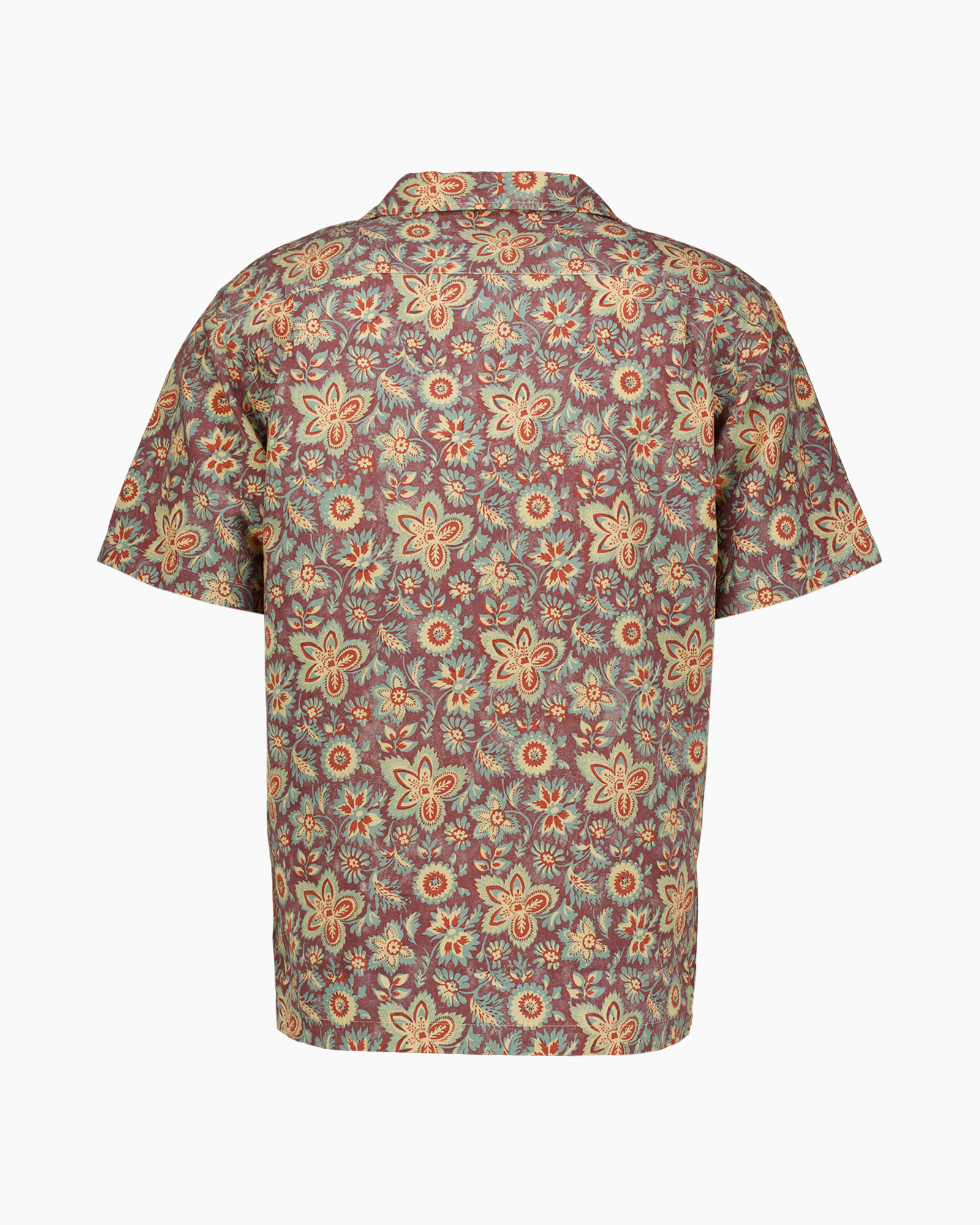 Hawaiian shirt, Floral pattern, Short sleeves, Button front, Casual shirt