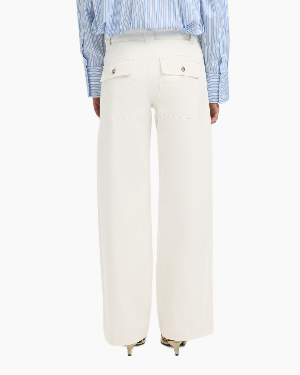 pants, wide-leg, cream, front-pockets, belt-loop