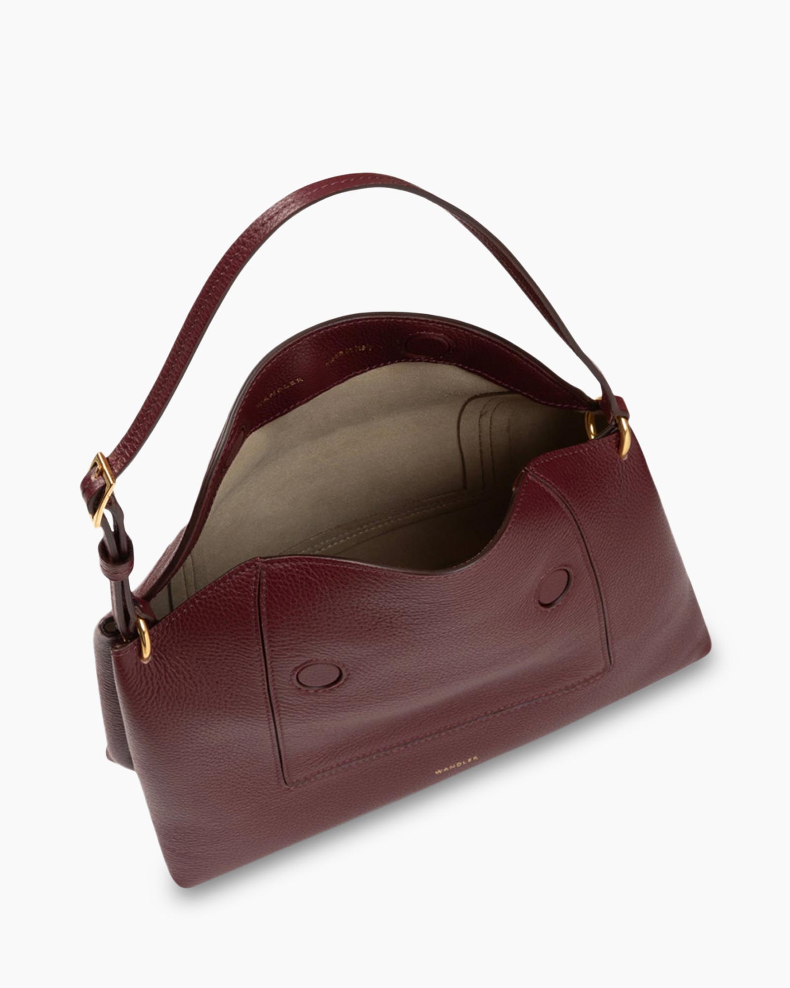 Crossbody Tas Penelope Slouch Bordeaux
