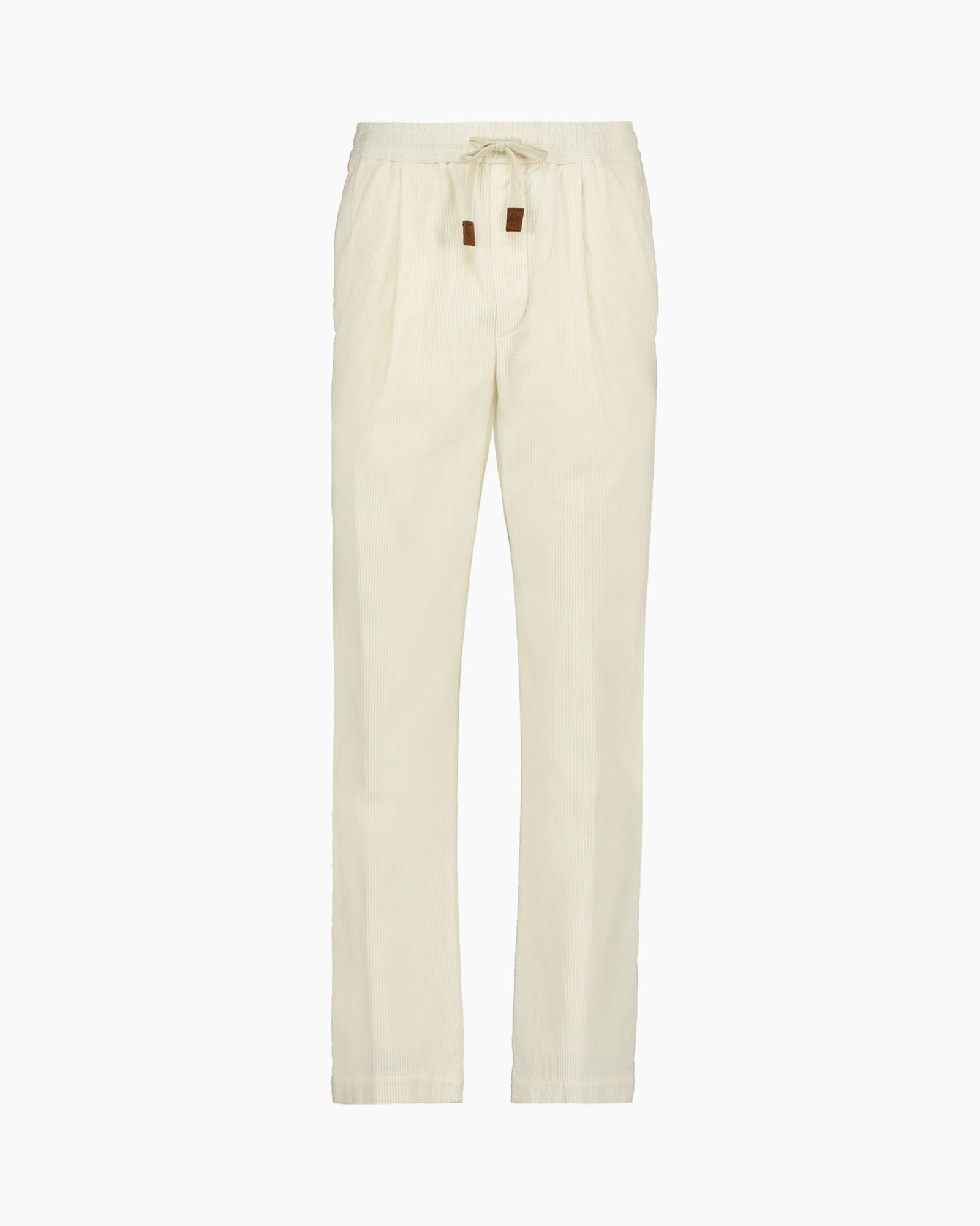 Joggingbroek Relaxed Carrot Fit Daniel Ecru