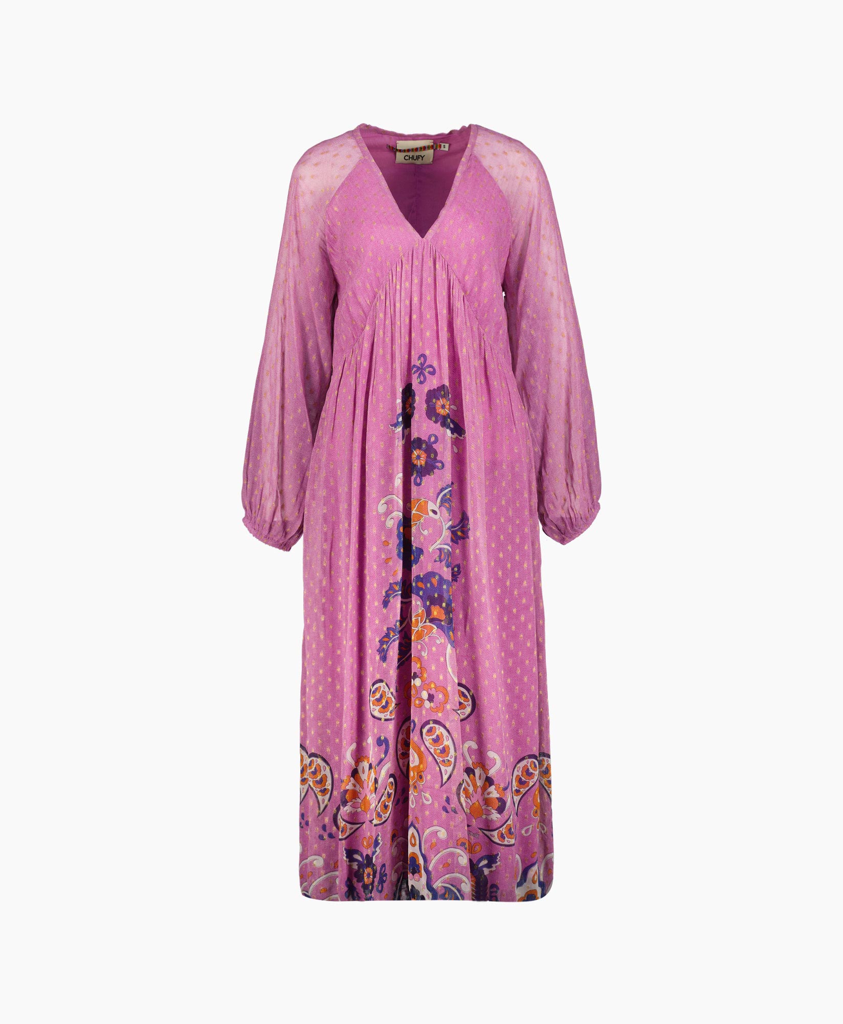 Chufy Maxi Jurk Liberty Maxi Rose