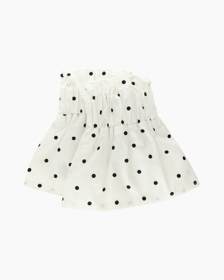 hoodie, polka-dot cuffs, laagsgewijs uiterlijk, lange mouwen, spijkerbroek