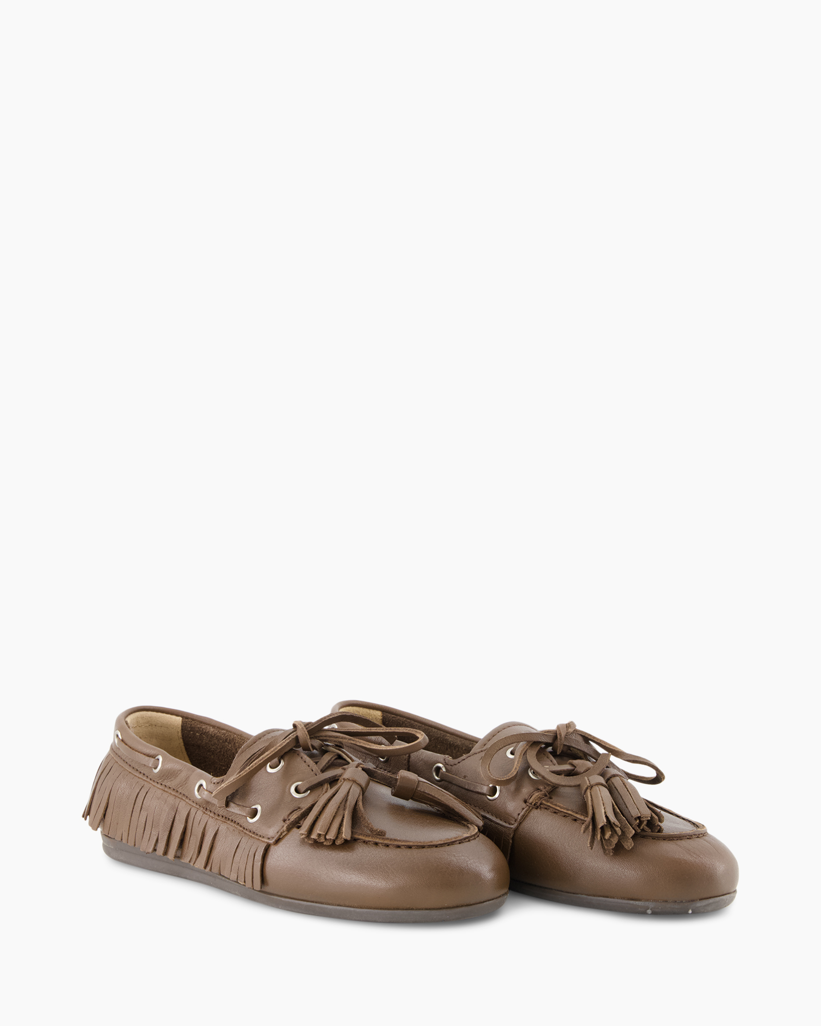 moccasin, loafers, fringe, bruin, leer