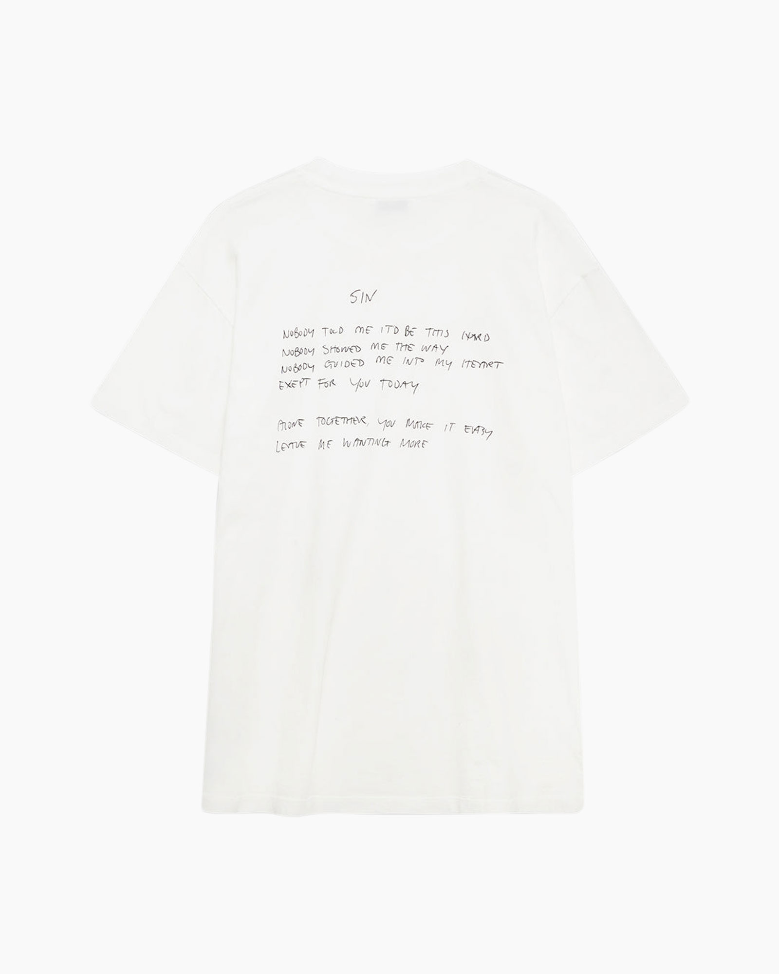 T-shirt Korte Mouw Walker Off White