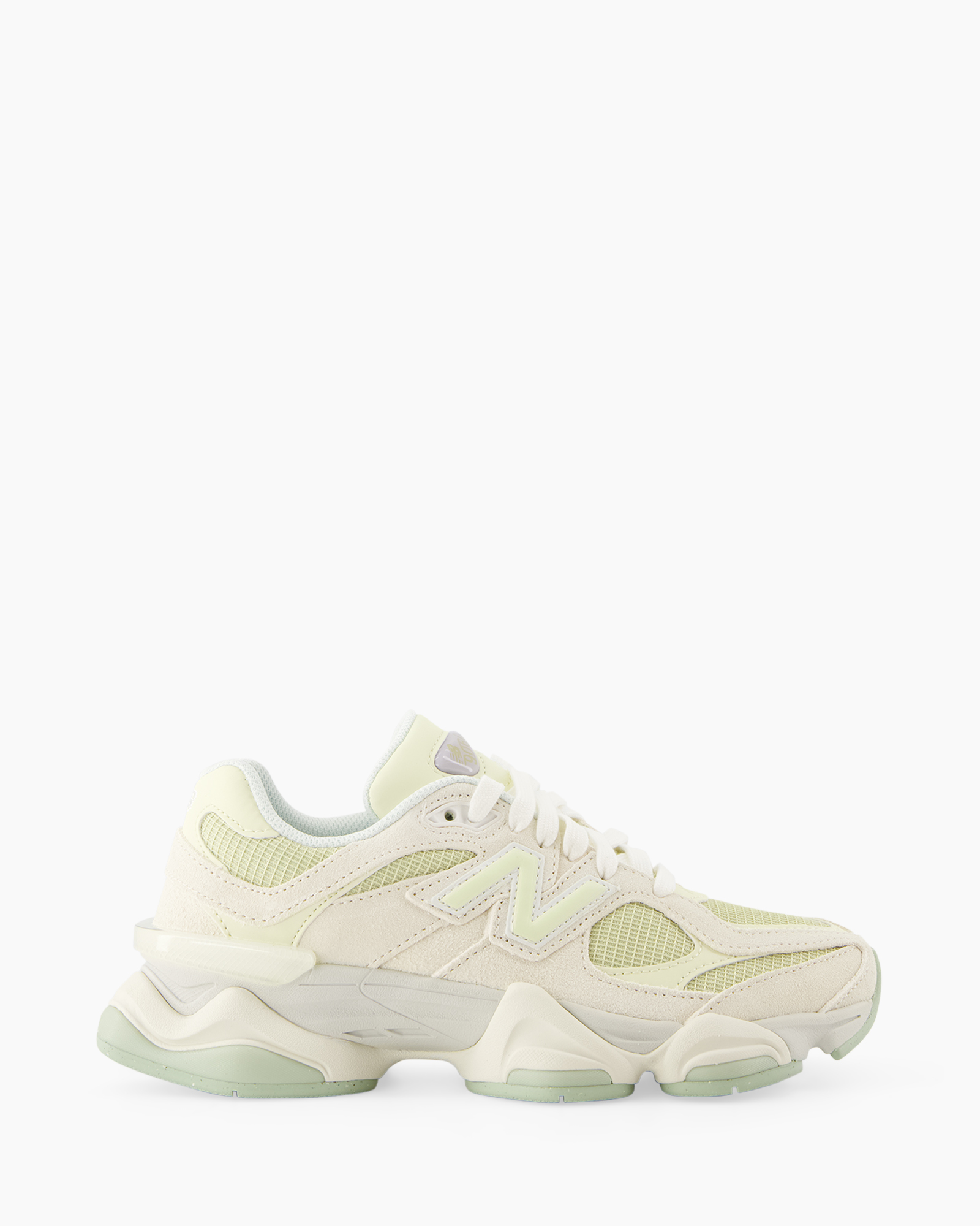sneaker, schoenen, mesh, suede, crème kleur