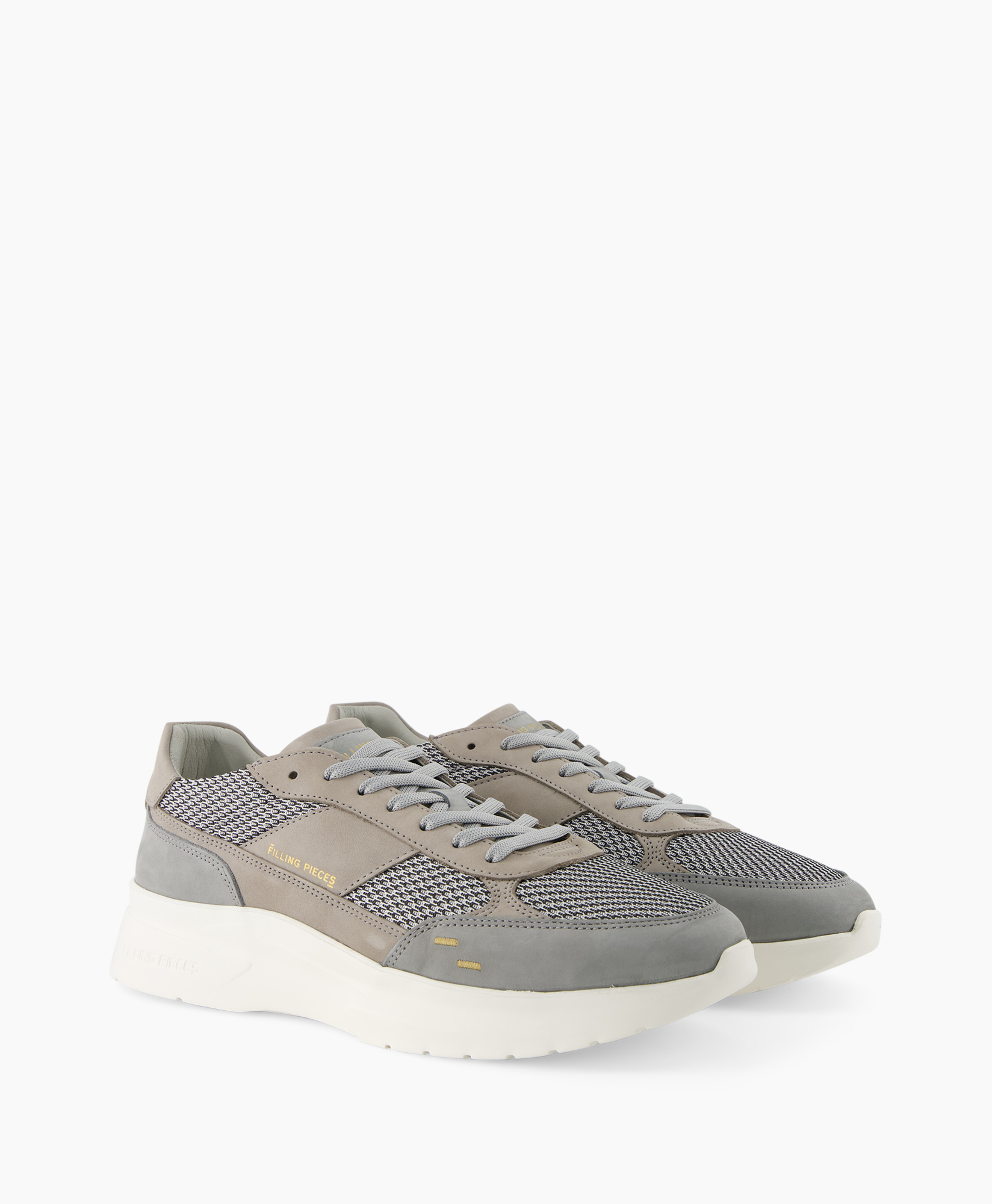 Sneaker Jet Runner Mesh Grijs