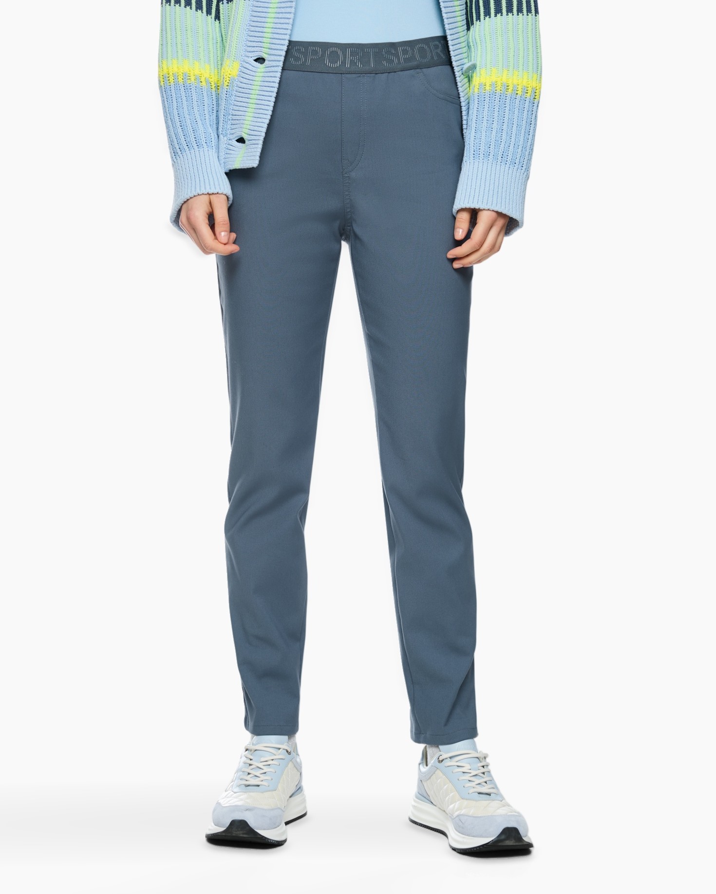 broek, slacks, blauw, kinderen, sportief