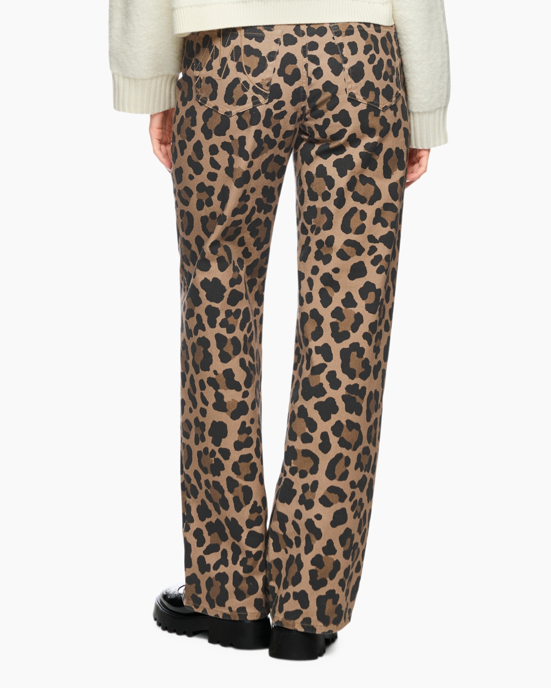 Jeans Zs 82.18 D12 Bruin dessin