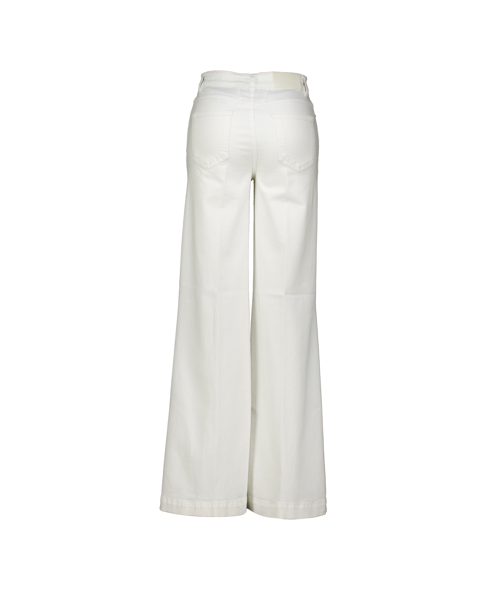 pants, trousers, wide-leg, white, denim-free?