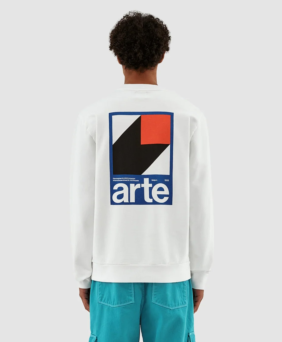 Sweater Back Print Wit