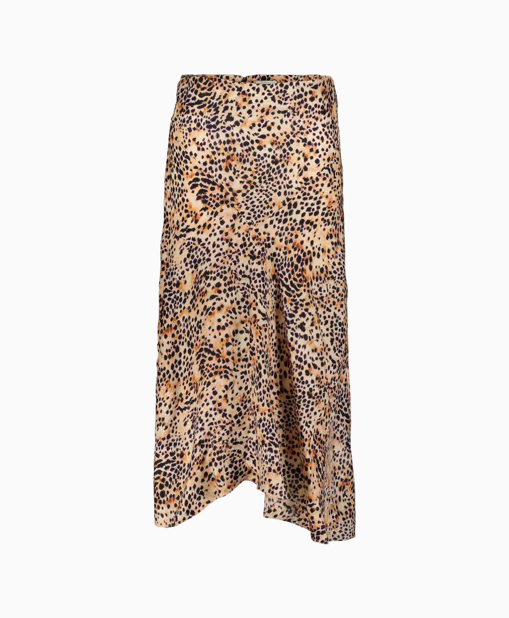Midi Rok Lisanne-ga Beige