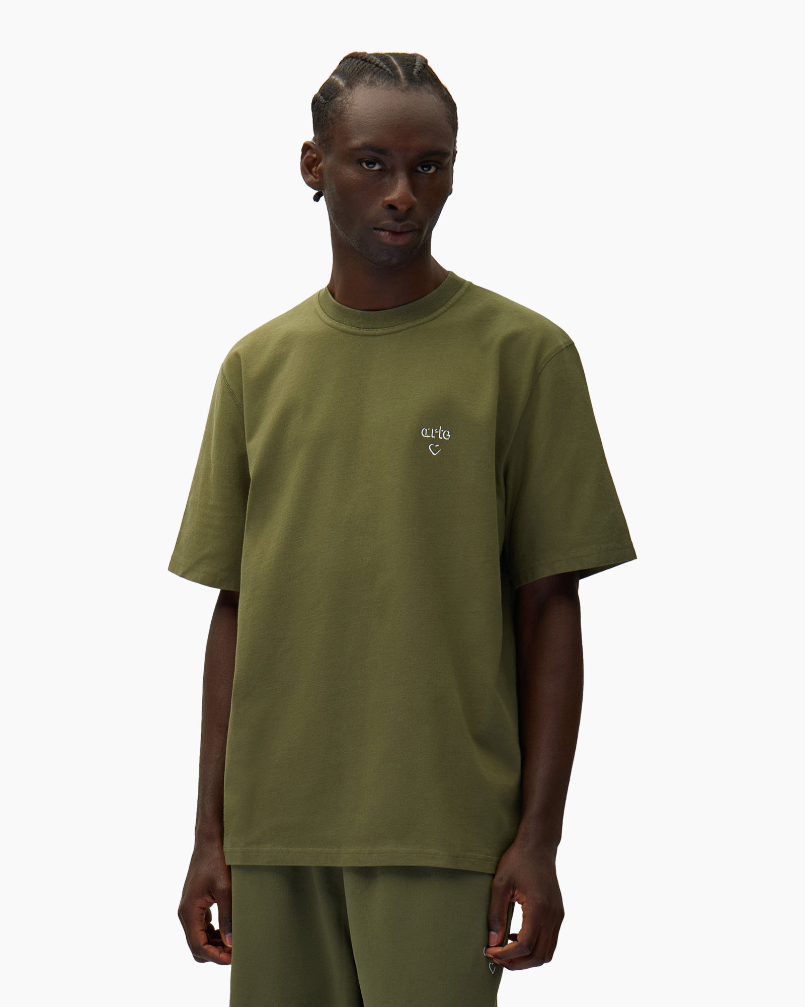 T-shirt Arte Heart Groen
