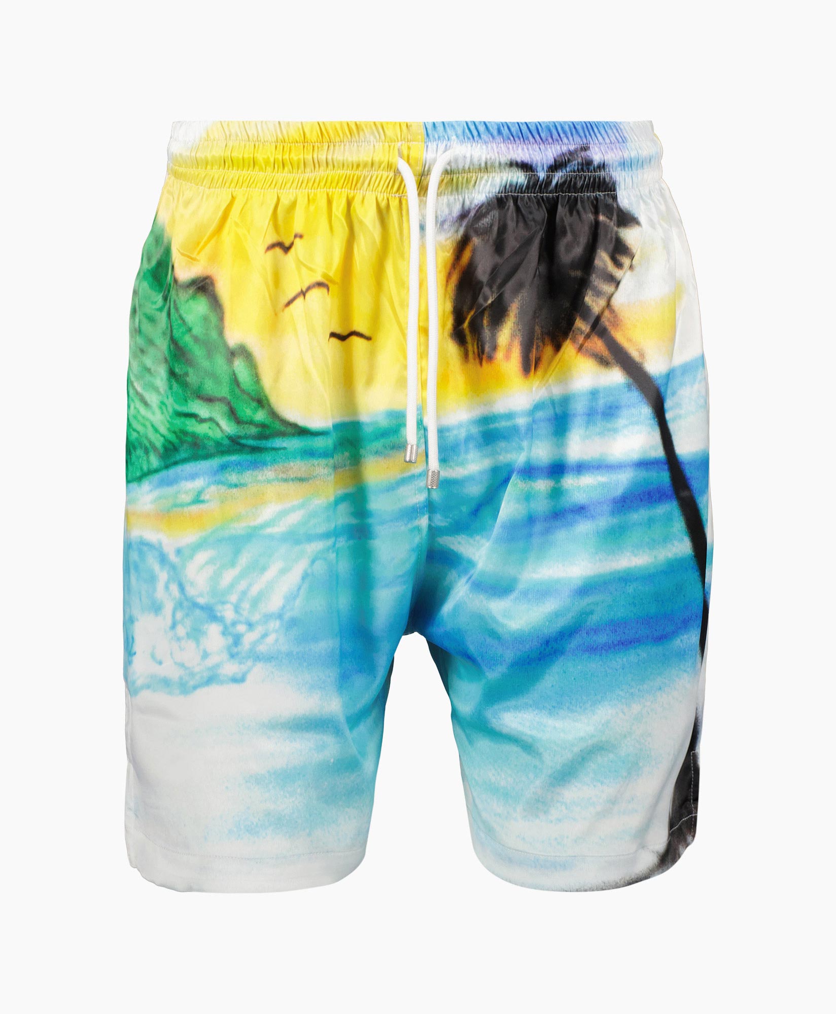 Flaneur Homme Korte Broek Airbrushed Silk Shorts Diversen