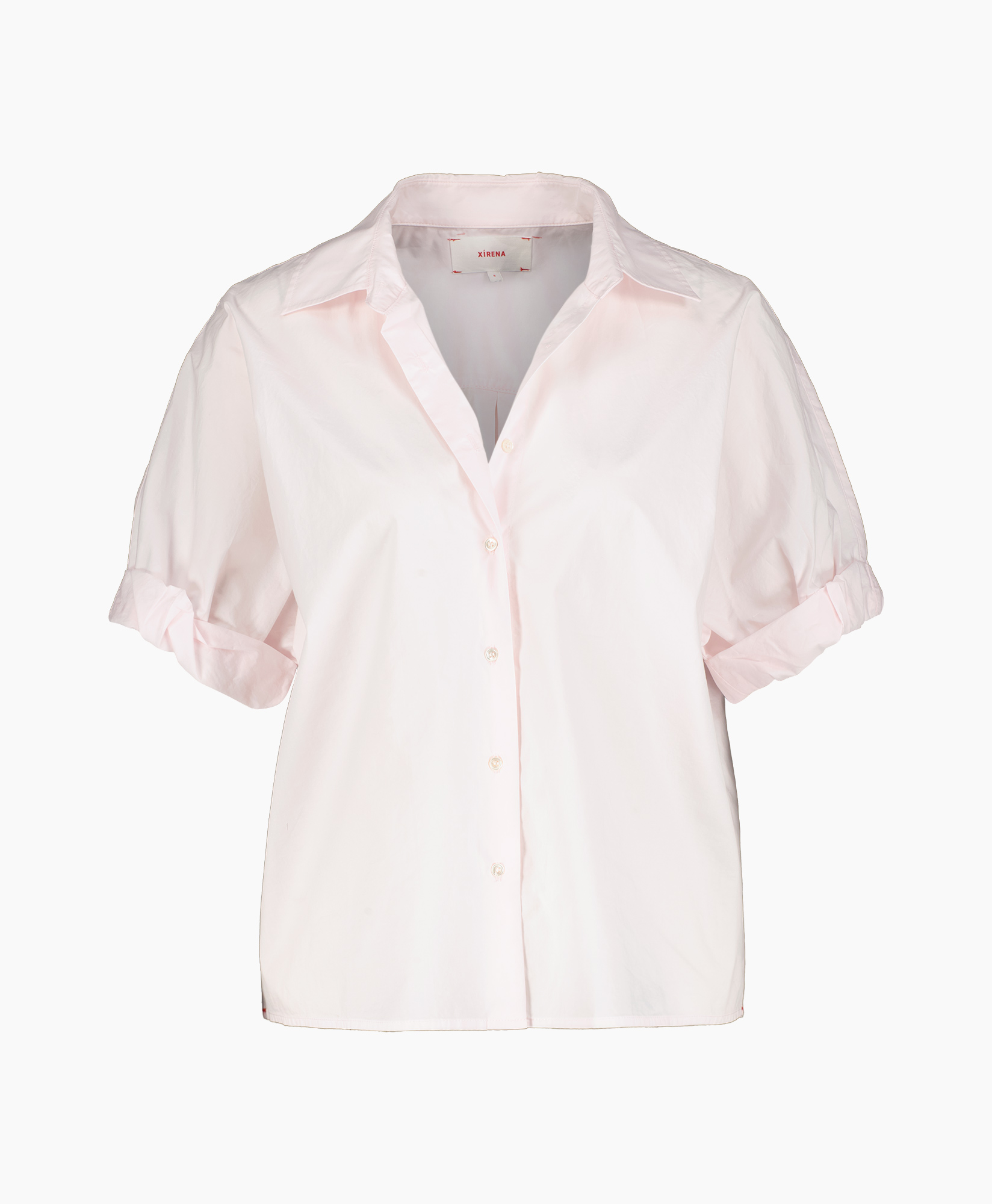 Xirena Blouse Teddy Shirt Pink