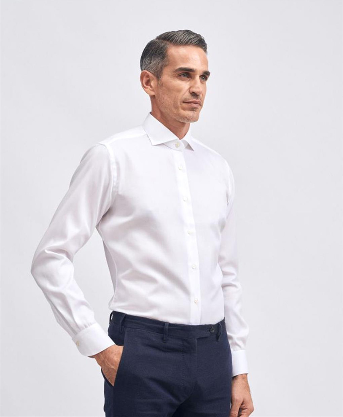 Xacus Overhemd 11391 Wf520 Wit