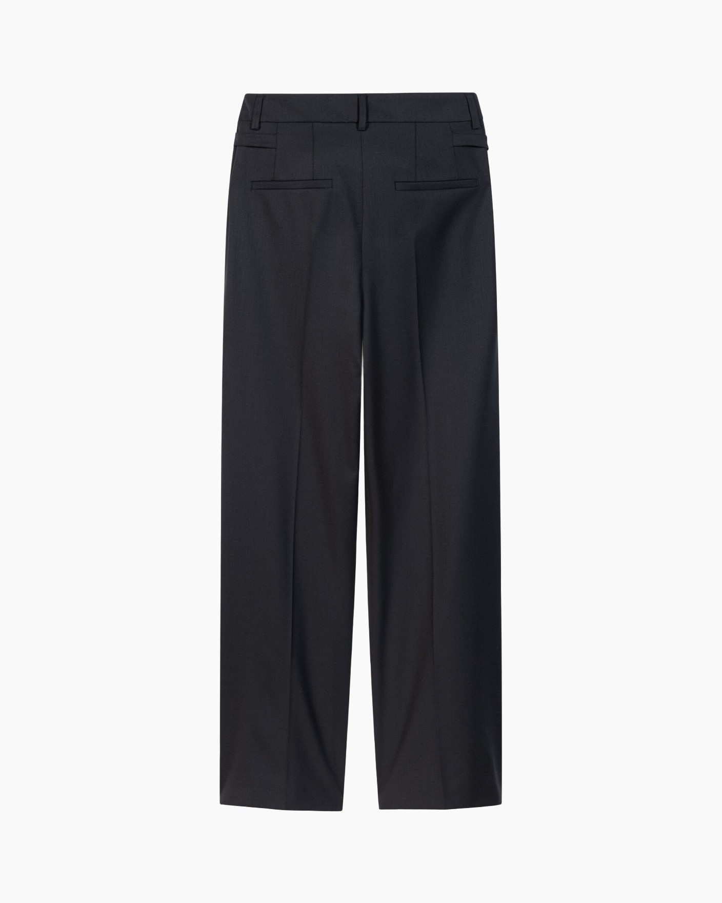 broek, pantalon, donker, formeel, achterzakken
