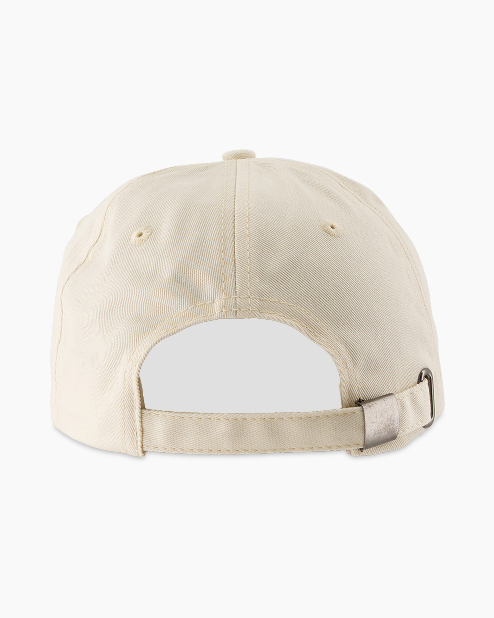 eenvoudige pet, verstelbaar, beige, borduursel, hoed