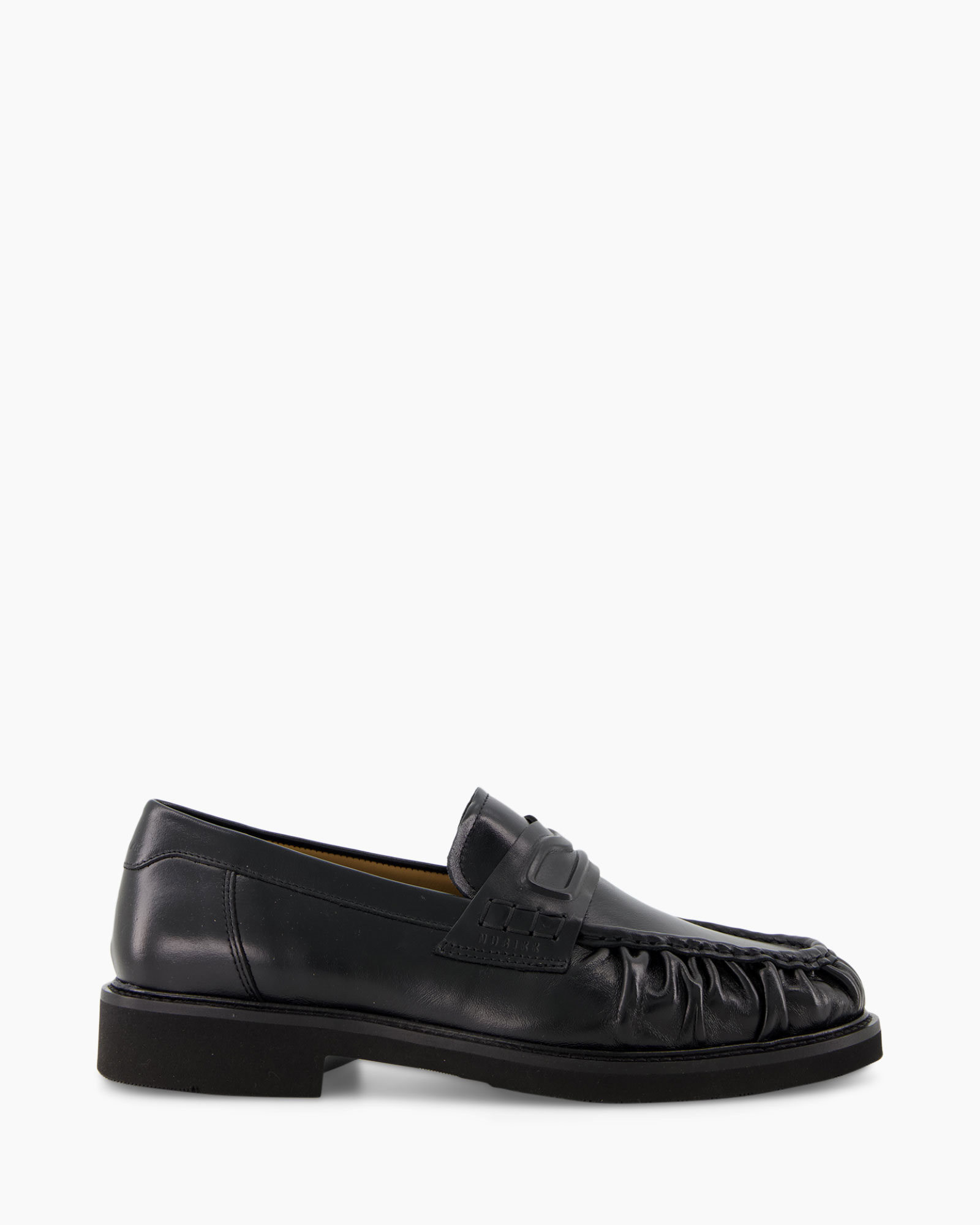 lowa, schoen, zwart, mocassin, pennyschoen