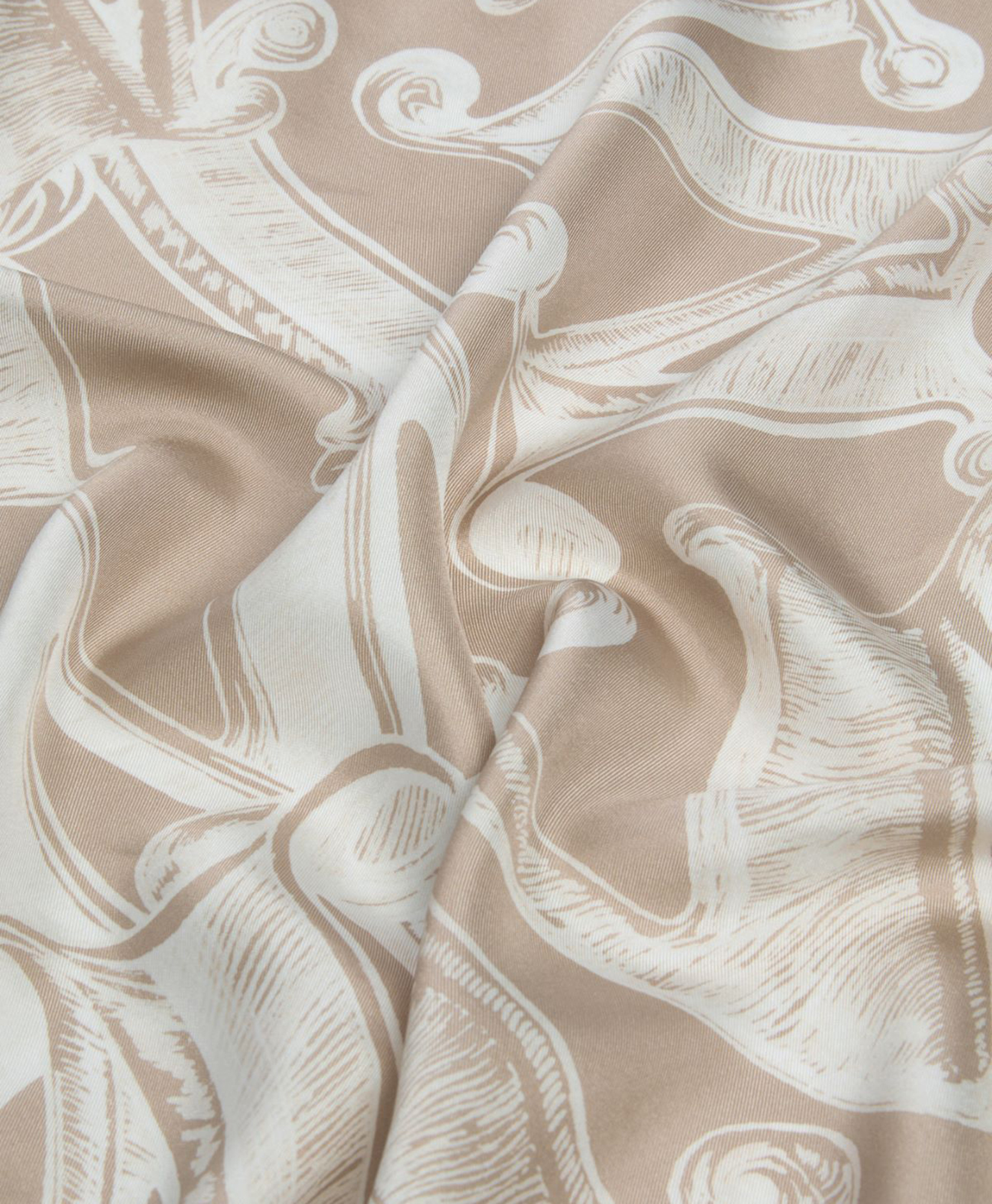 beige, stof, sjaal, silhouet, patroon
