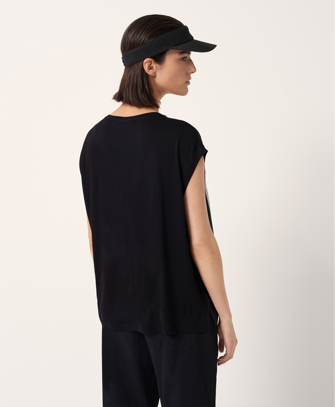 Someday Top Kiebo Print Zwart
