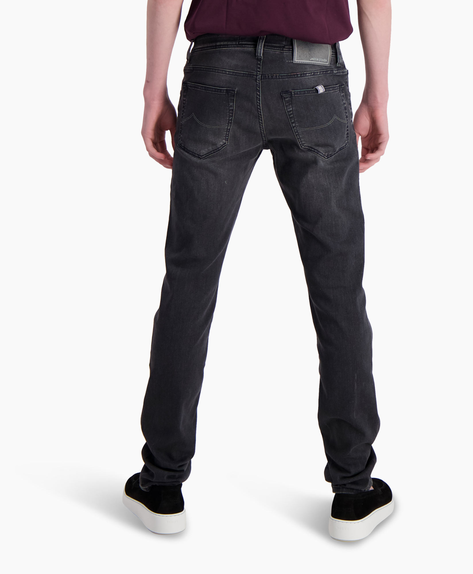 Jeans 5 Pkt Super Slim Fit Nick Donker Grijs