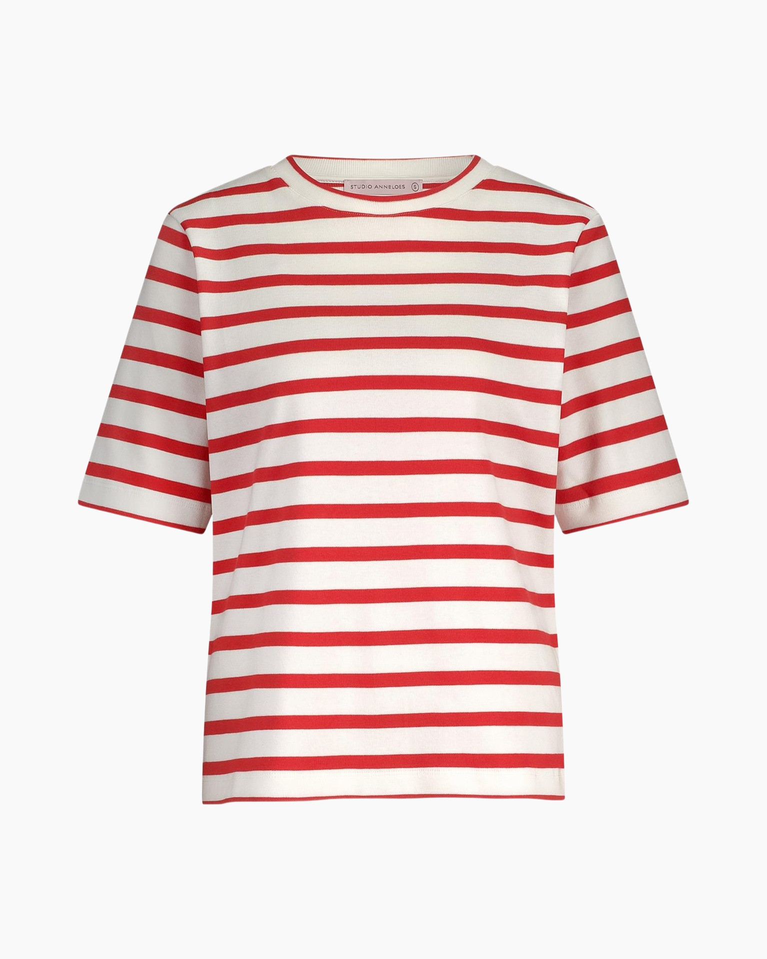T-shirt Annika Stripe Ecru