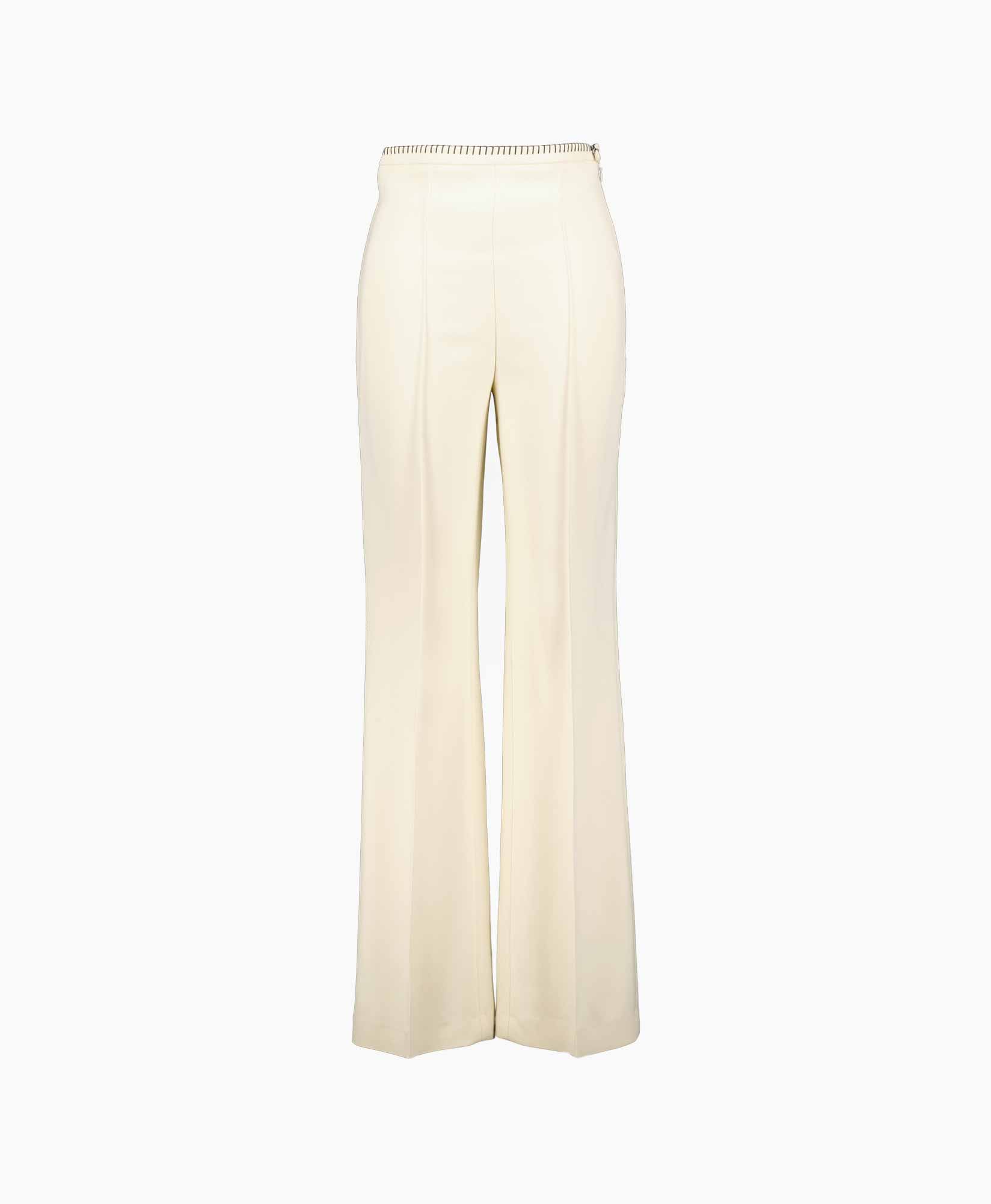 Broek Resort Style Trousers Off White