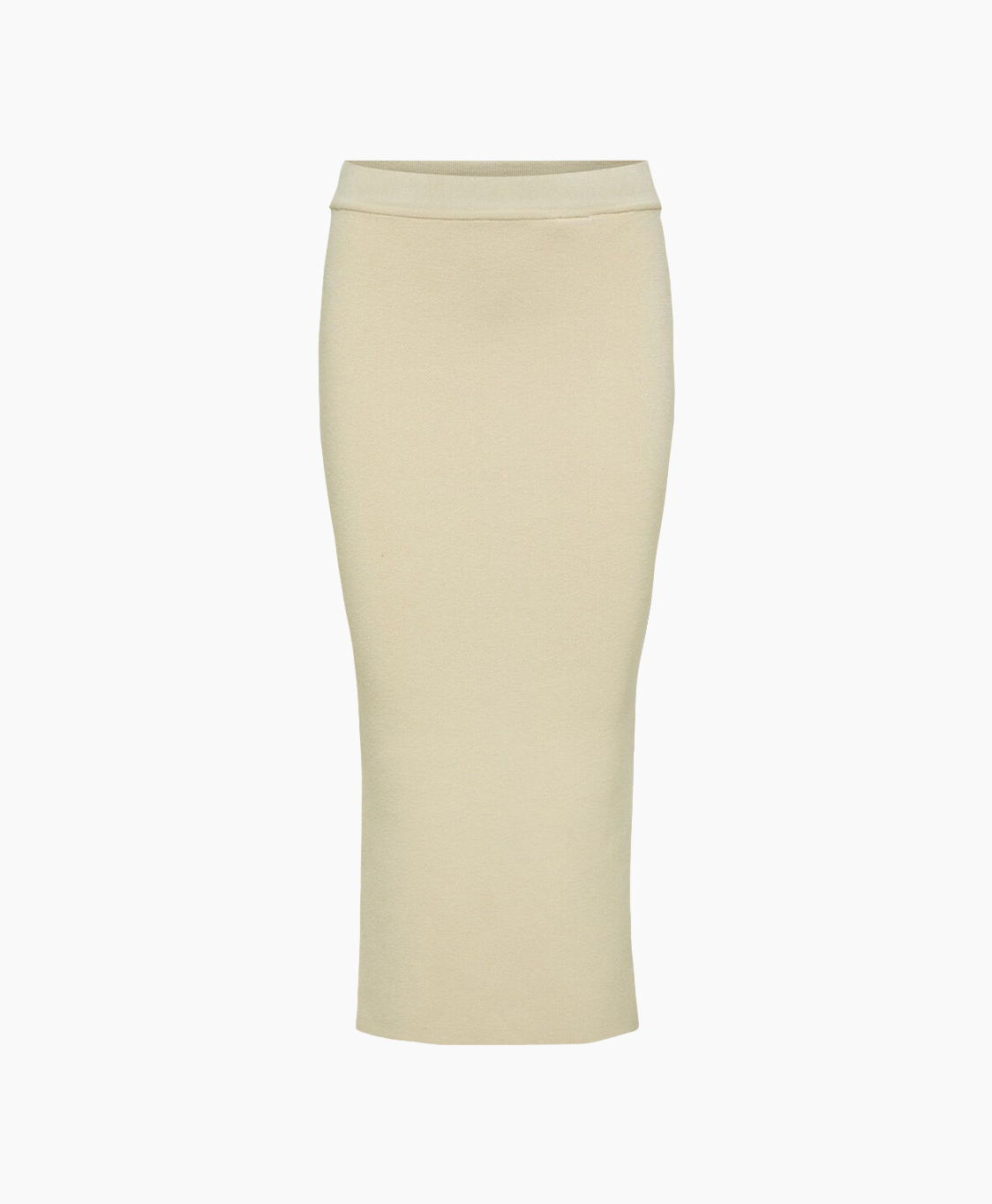 Selected Femme Rok Merle Fyria Mw Knit Skirt B Cam Off White