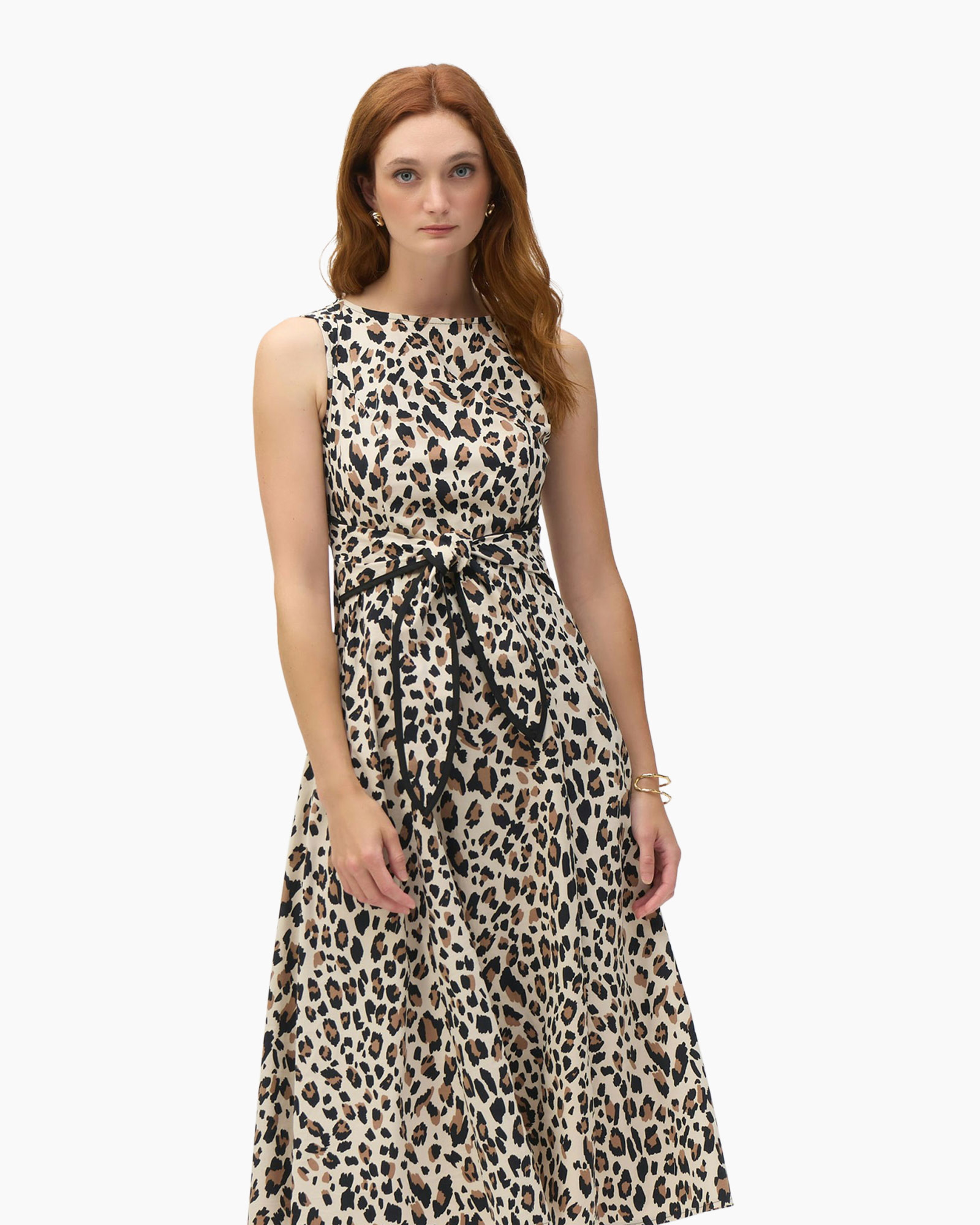 Jurk Midi Beige