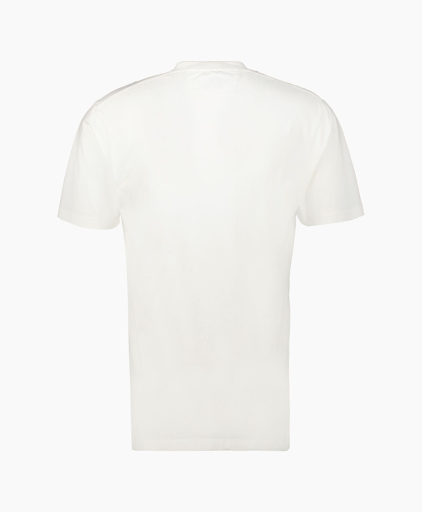 Cp Company T-shirt 30/1 Jersey Blurry British Sail Wit