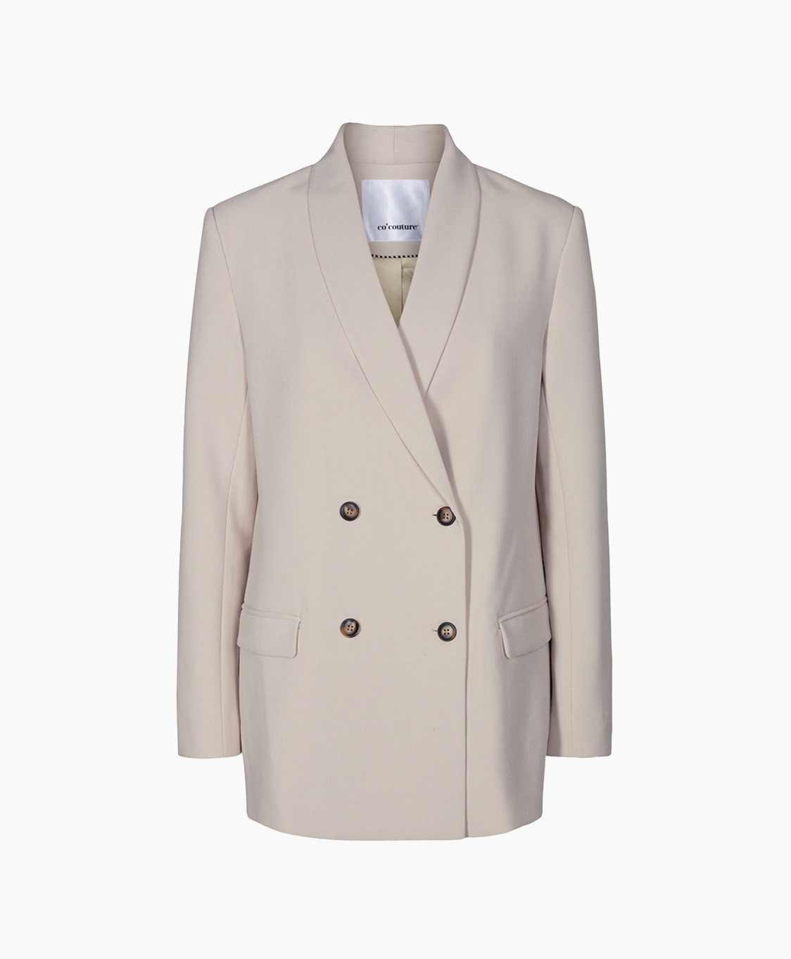 Co'couture Blazer Vola Oversize Bruin