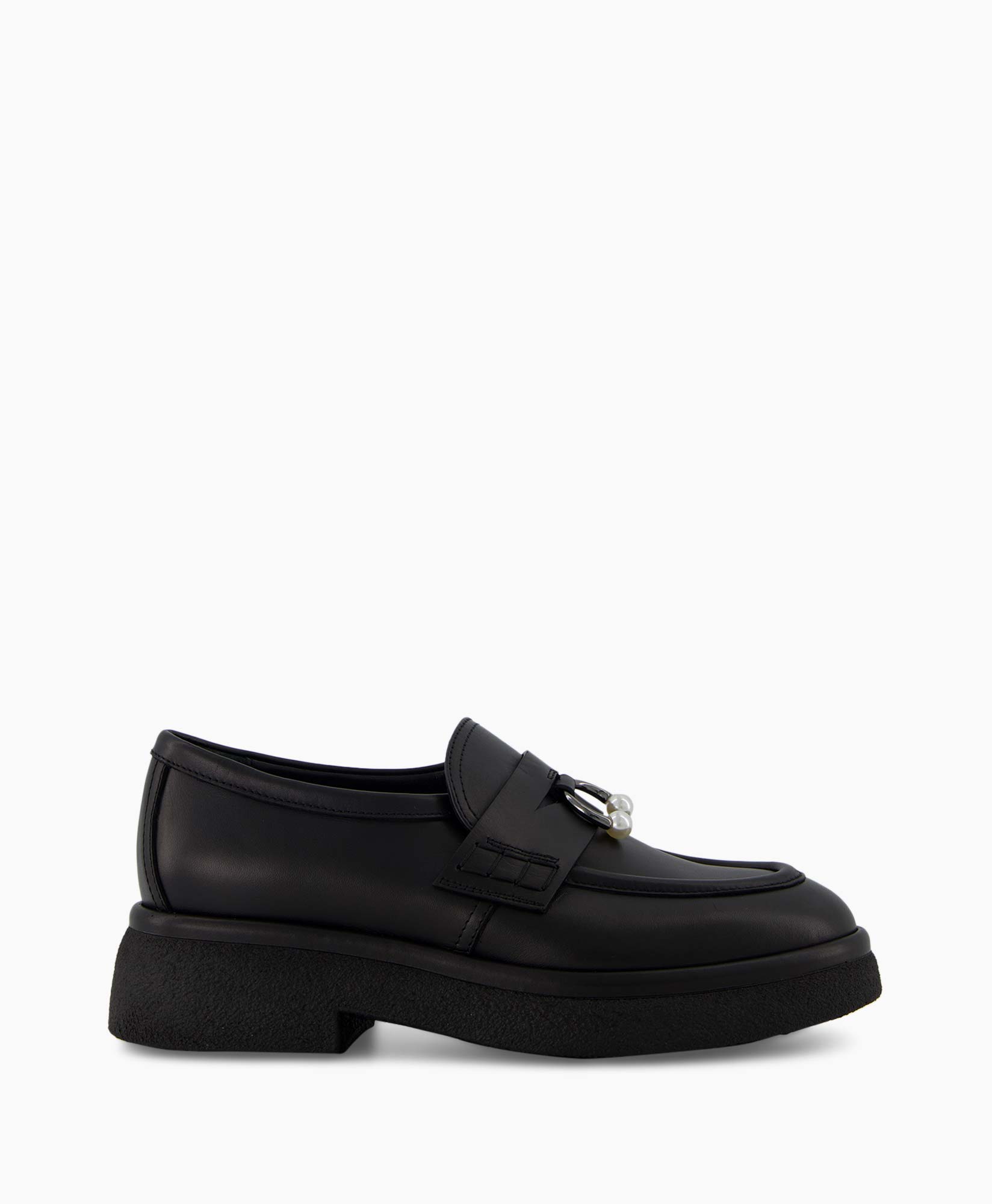 Loafer Alison R Piercing Zwart