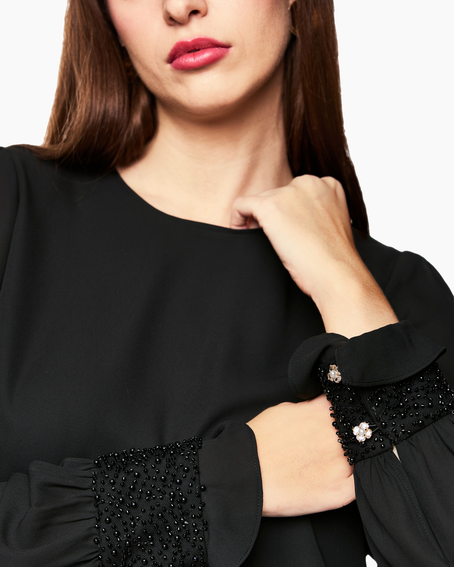 Blouse Zg 51.04 W90 Zwart Blouse Zg 51.04 W90 Zwart