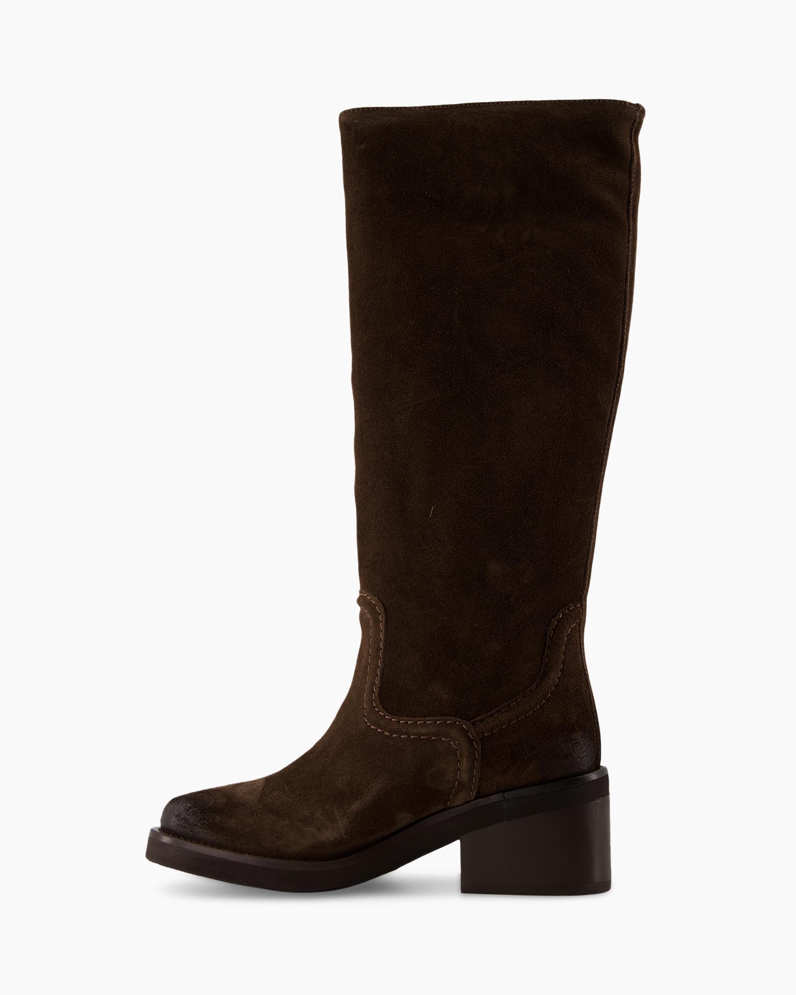 Lange Laars Cassy Donker Bruin