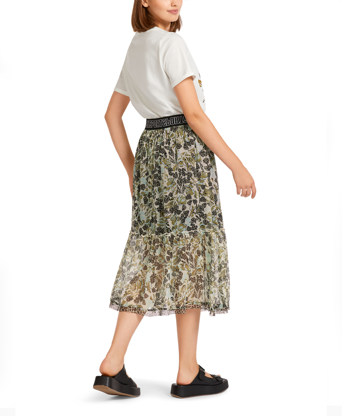 Marccain Sport Rok Us 71.15 W48 licht groen