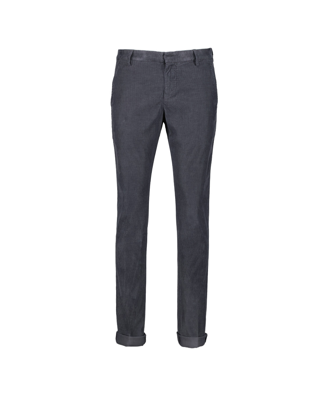 Dondup  Broek Gaubert Corduroy Stretch Antraciet