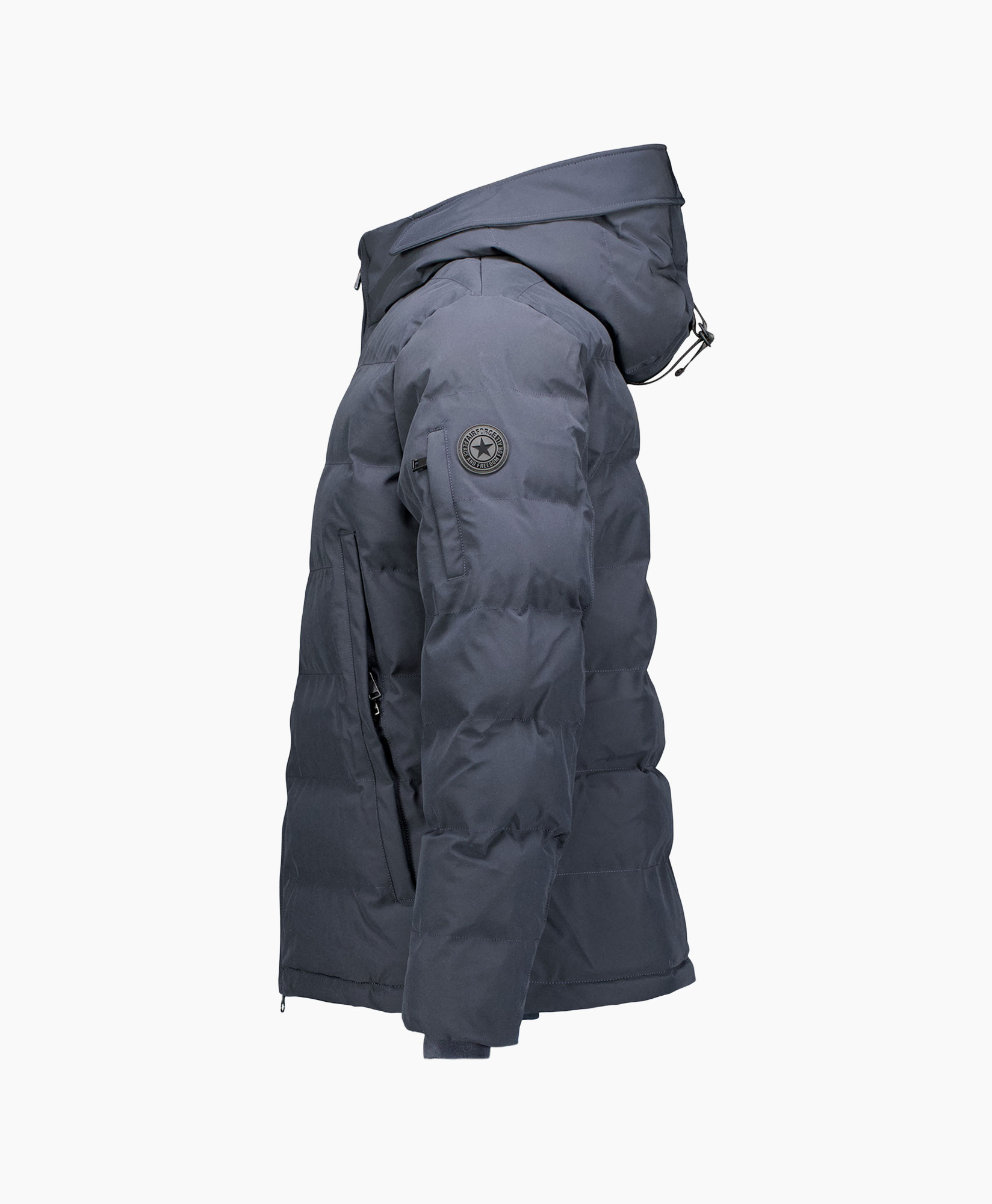 Parka Mitchell Donker Blauw