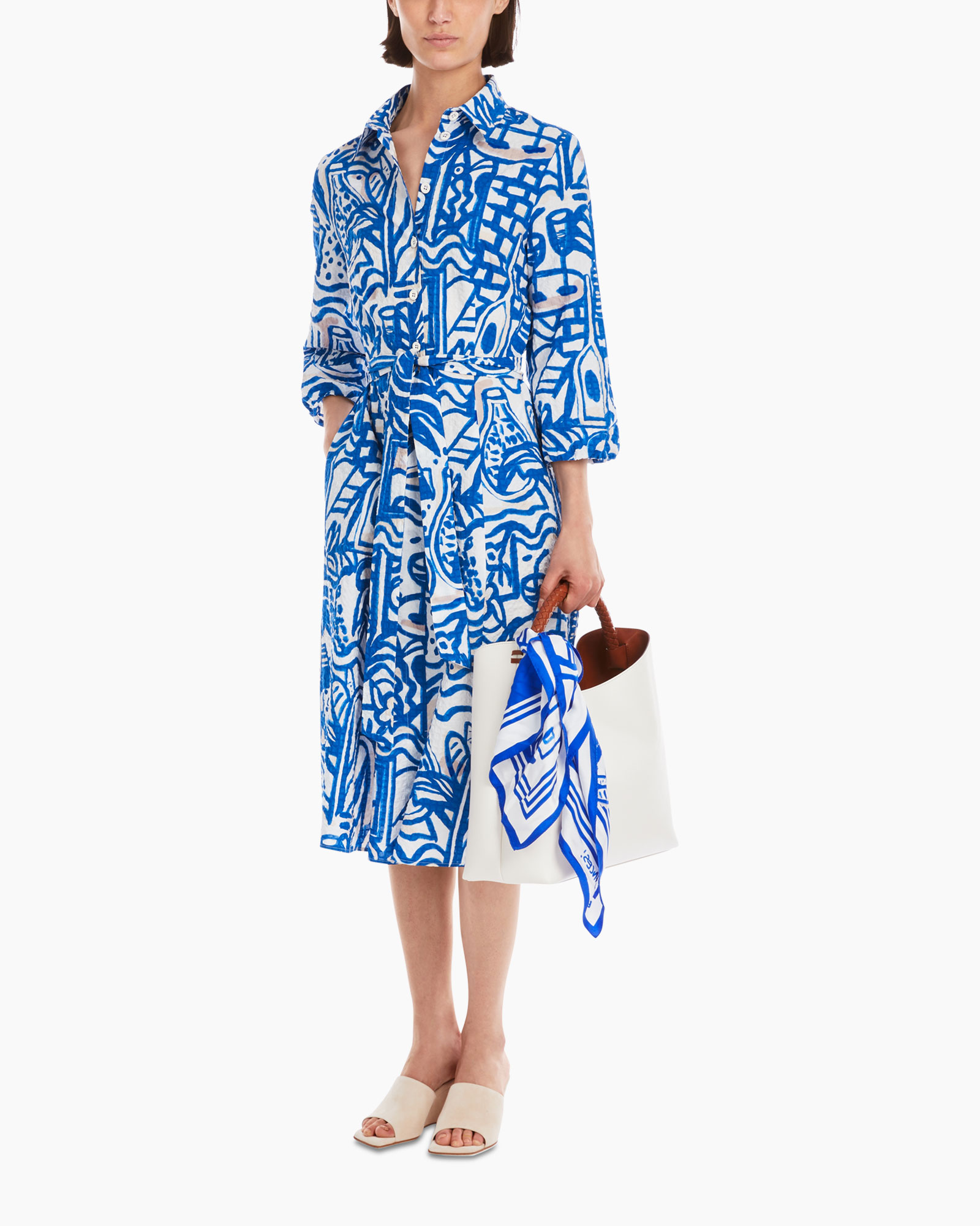 Jurk Yc 21.37 W68 Blauw