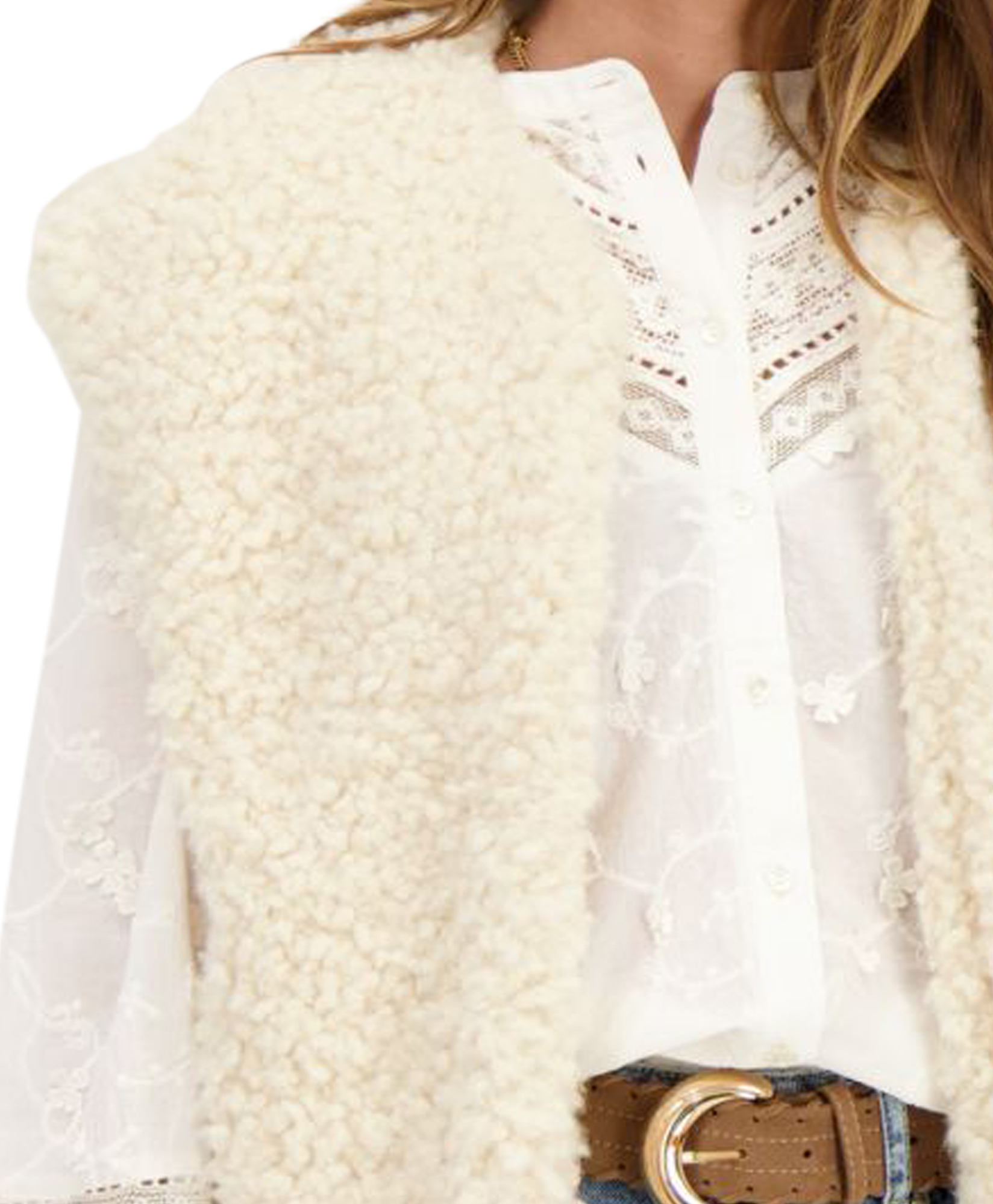 Gilet Mj09706 Beige