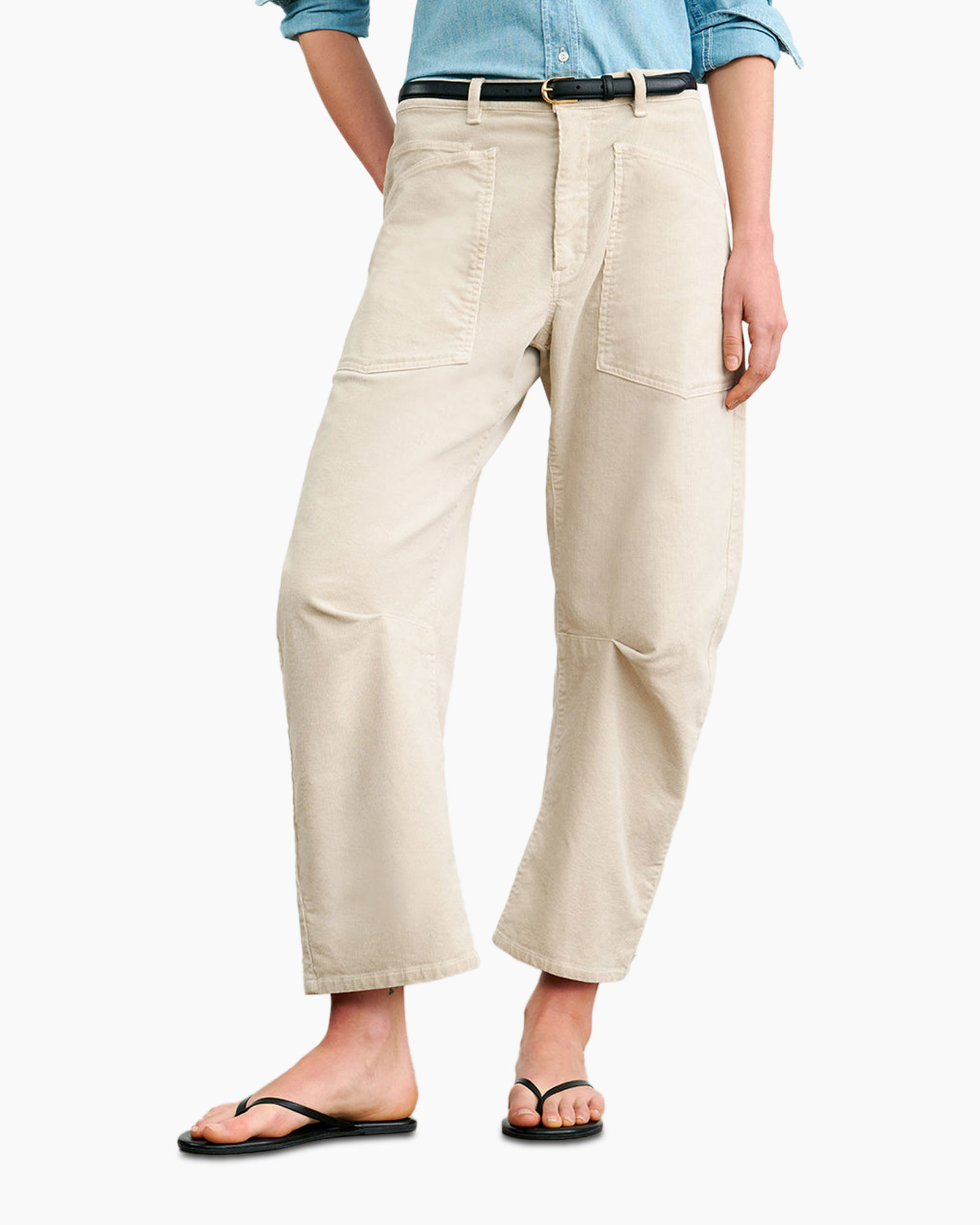 Cargobroek Shon Beige