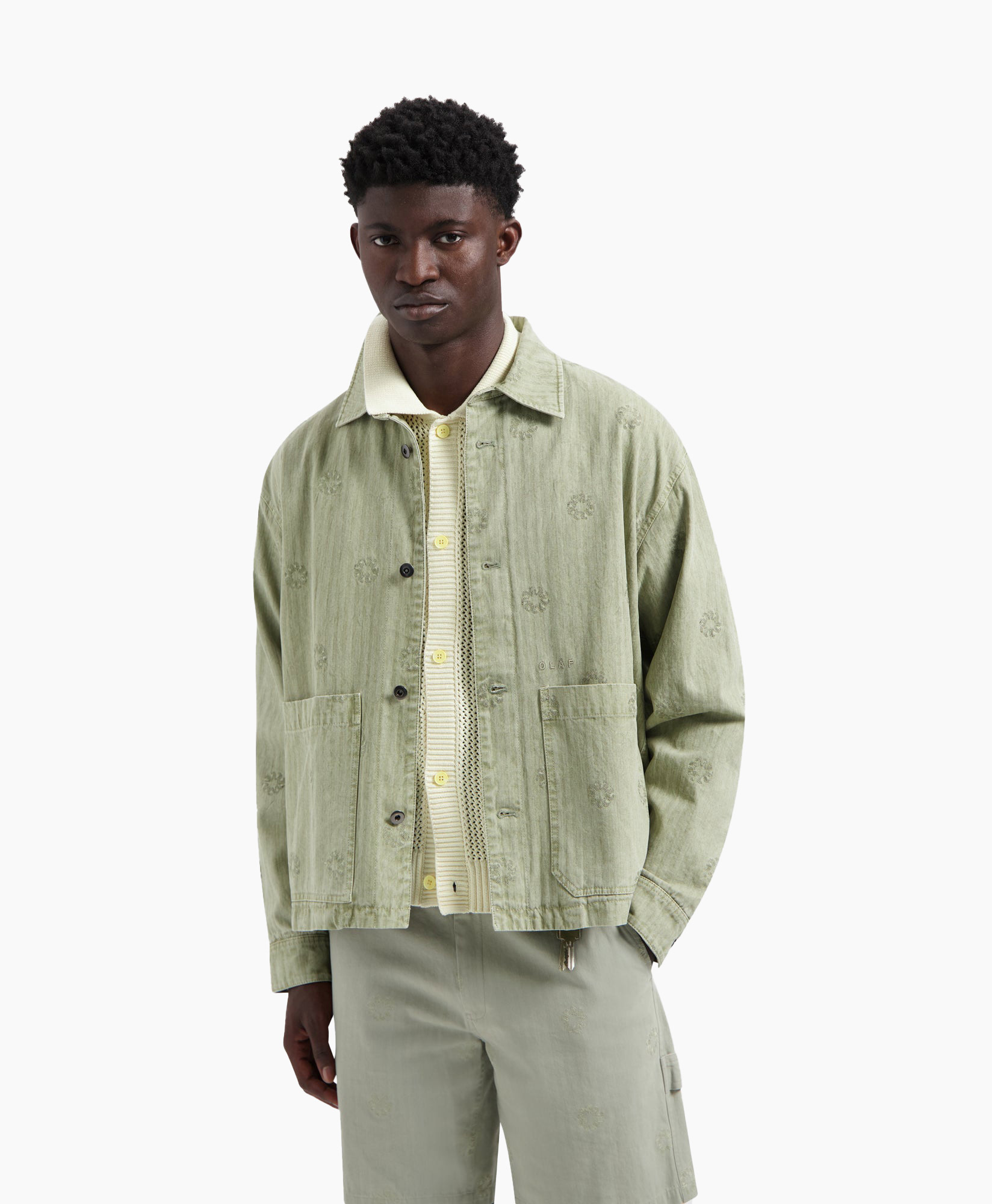 Overshirt Emrbo Sun Groen