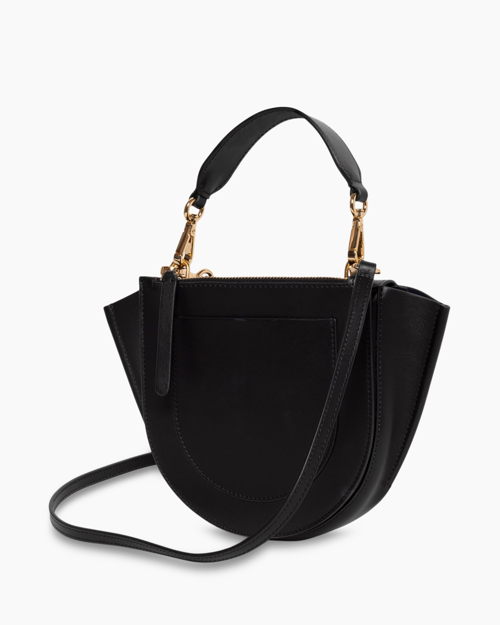 Crossbody Tas Hortensia Mini Zwart