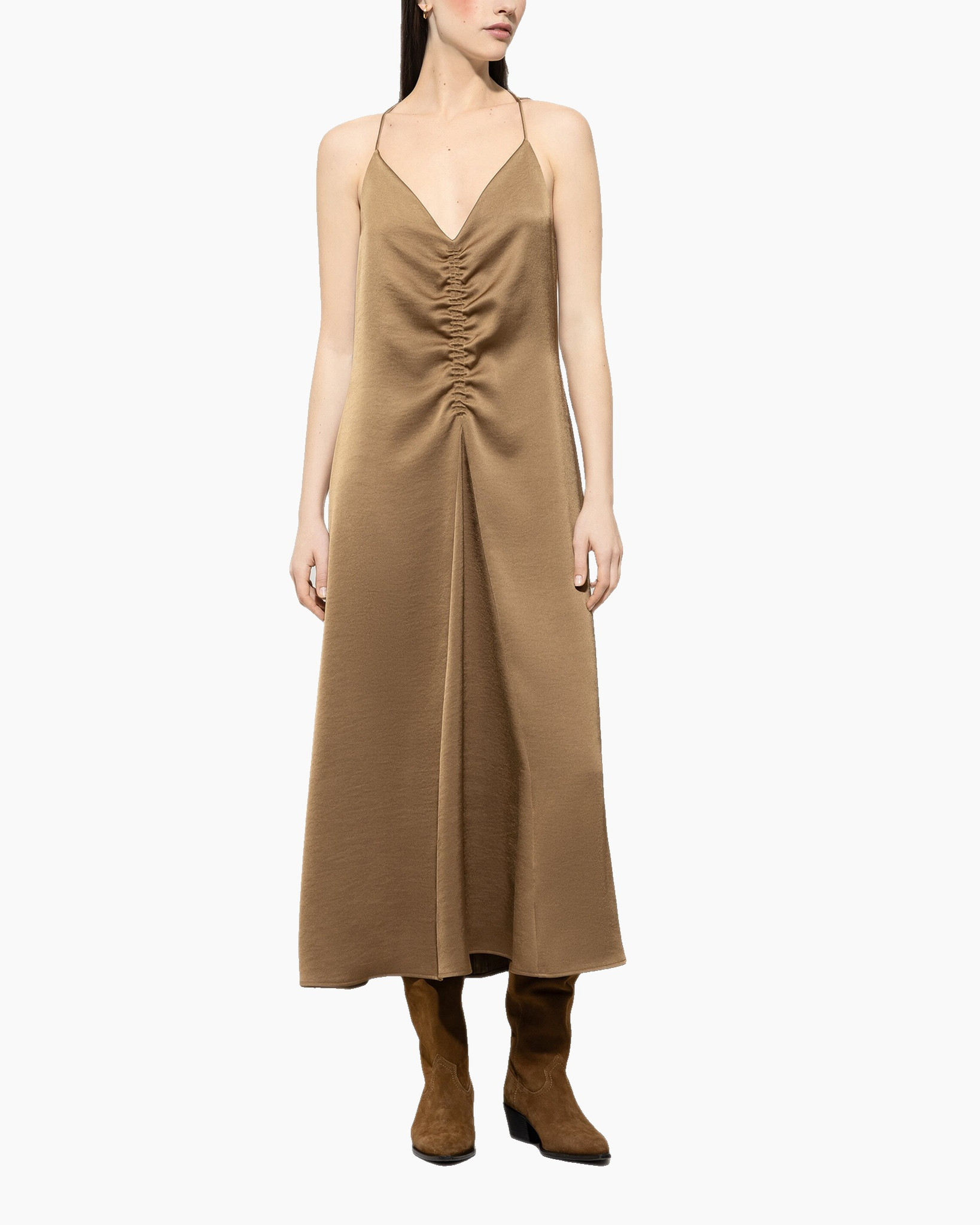 Jurk 728604/3755-0 Camel