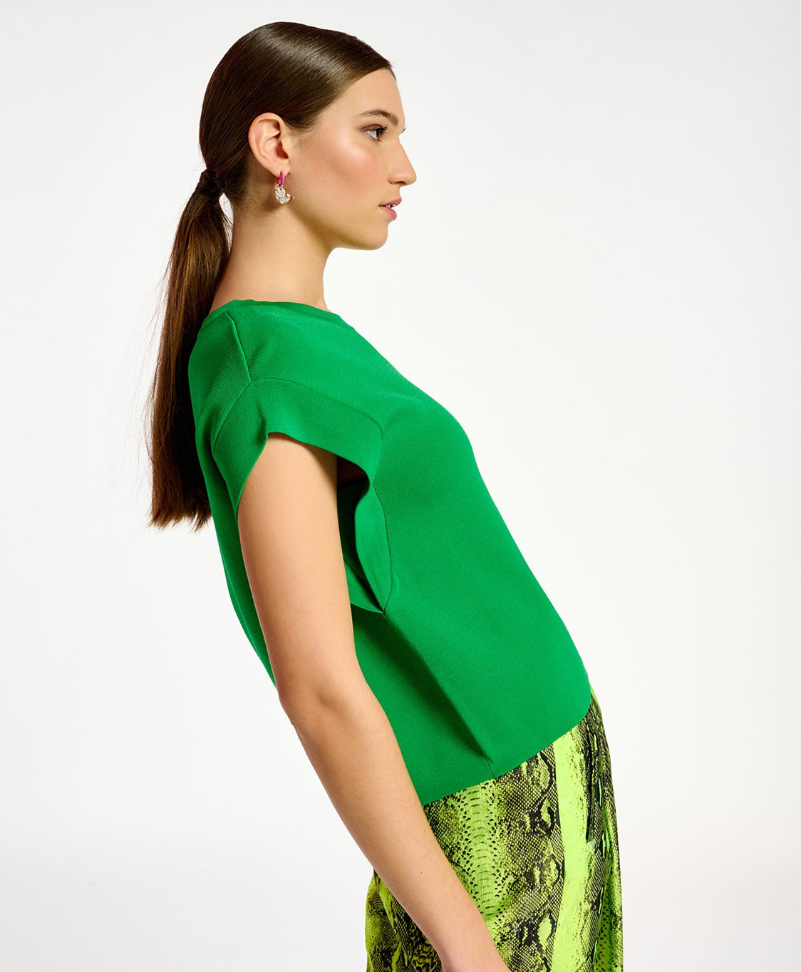 Essentiel Pullover Dolomiti Groen