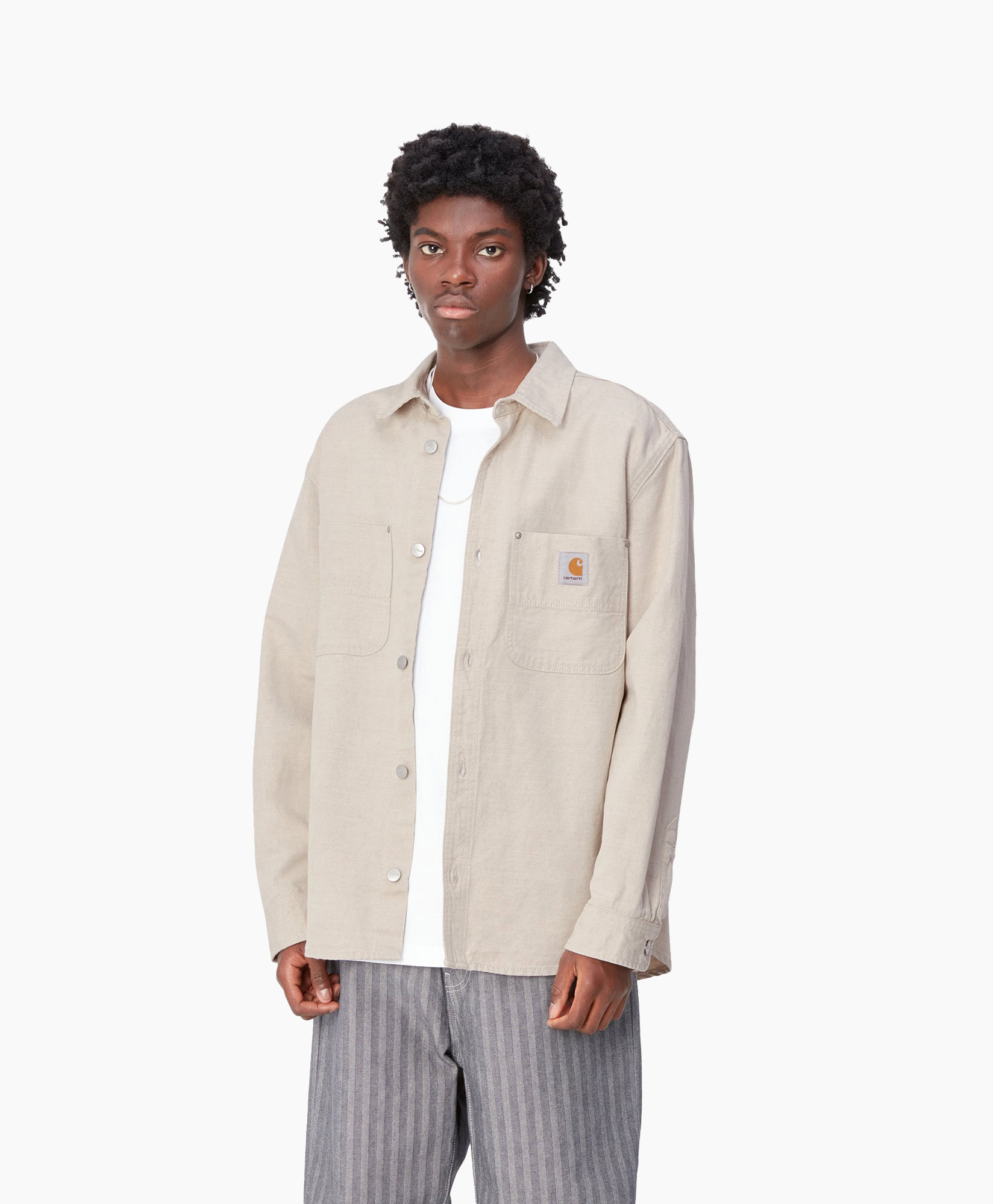 Overshirt Walter Shirt Sullivan Canvas Beige