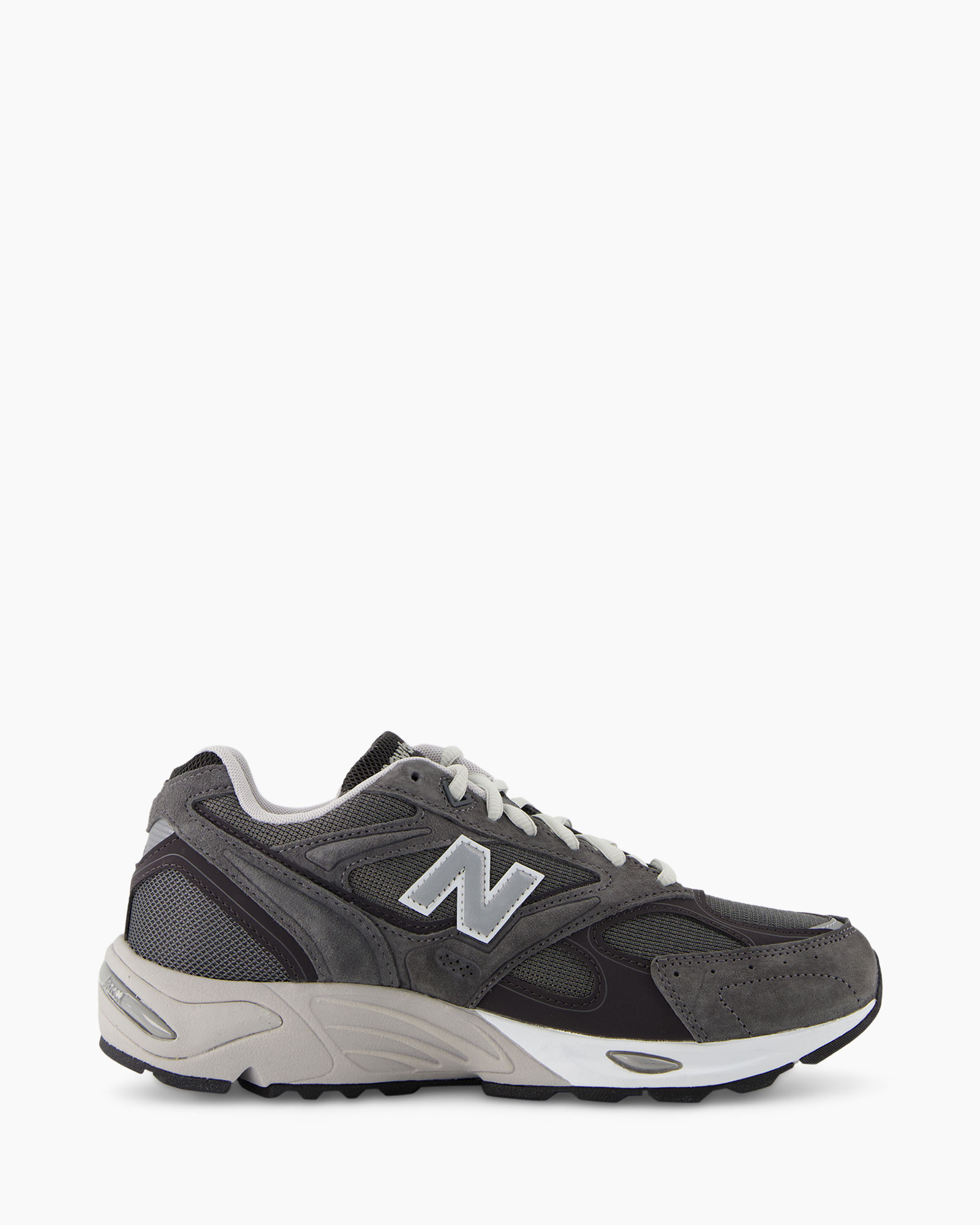 neakers, atletisch, gaas, grijs, hardloopschoen