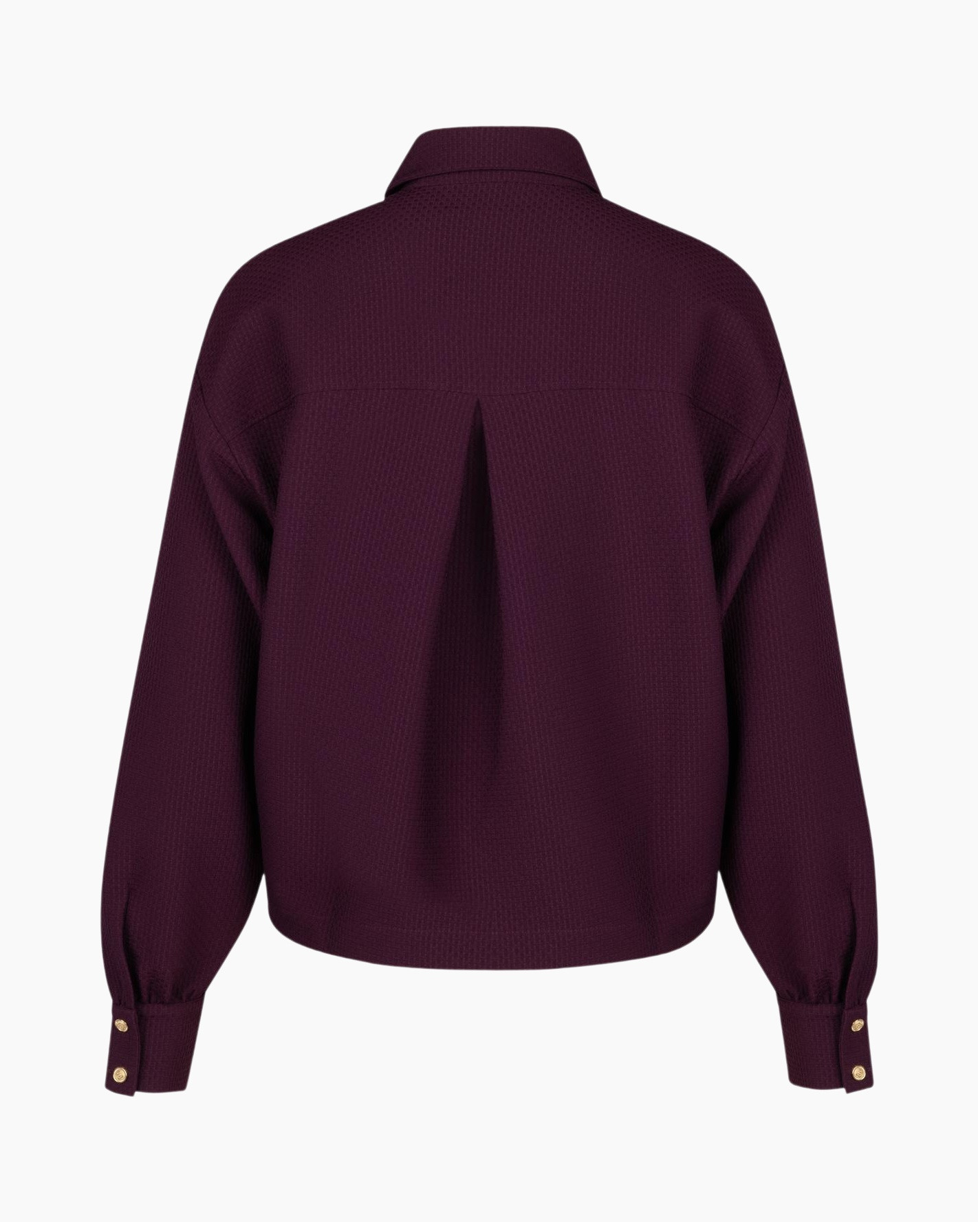 Blouse Melani Waffle Paars