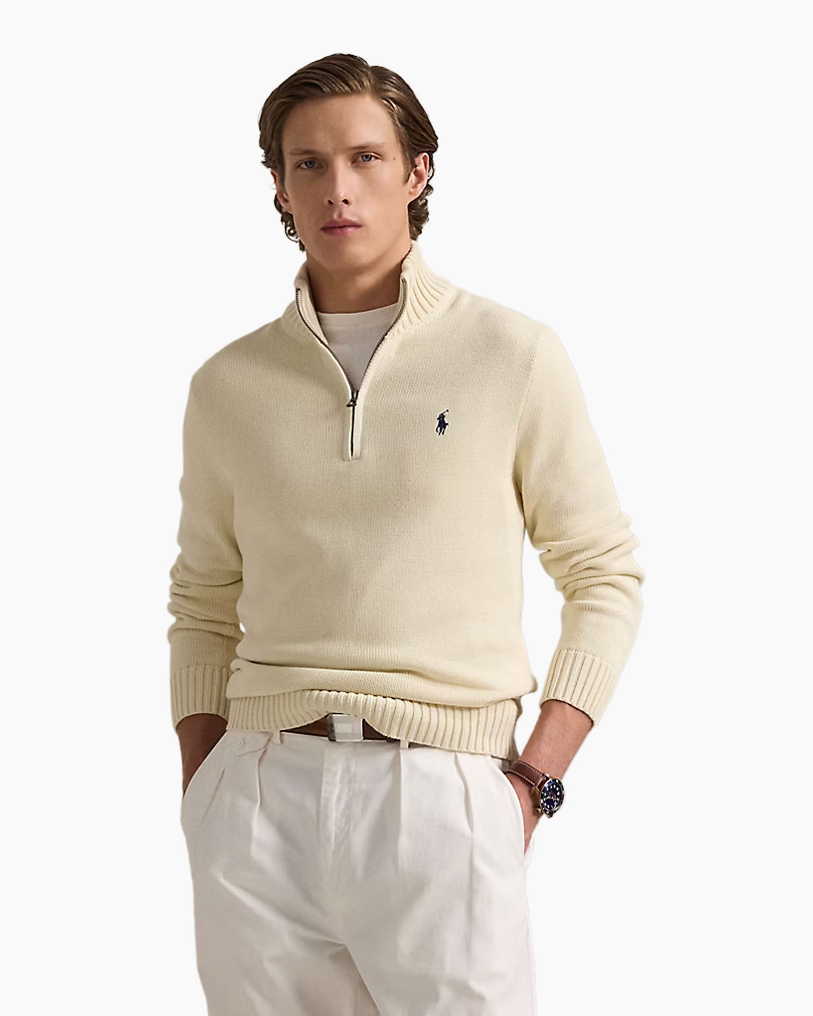 Pullover Longsleeve Beige