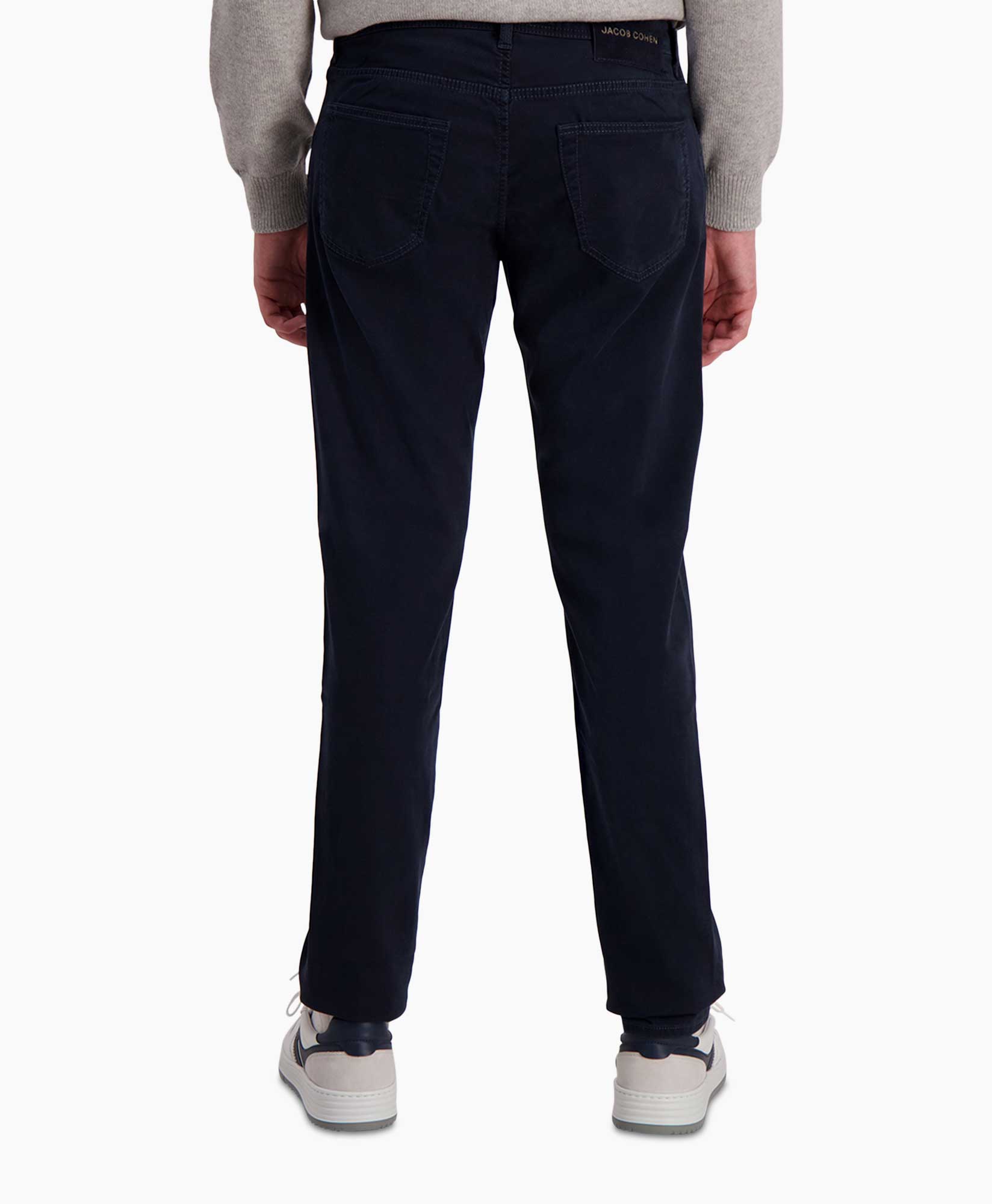 Pantalon Slim Fit Nick Donker Blauw