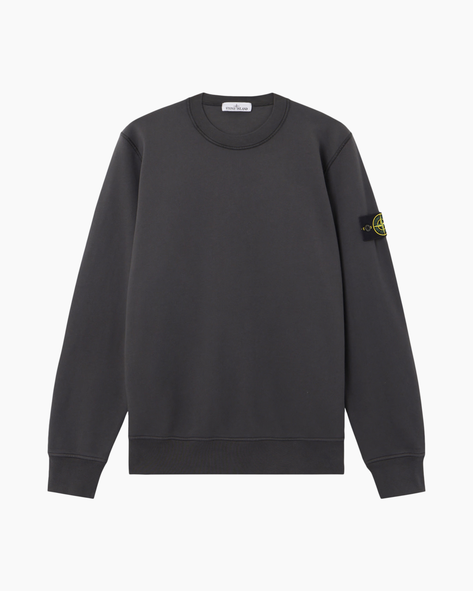 Sweater Organic Cotton Fleece Grijs